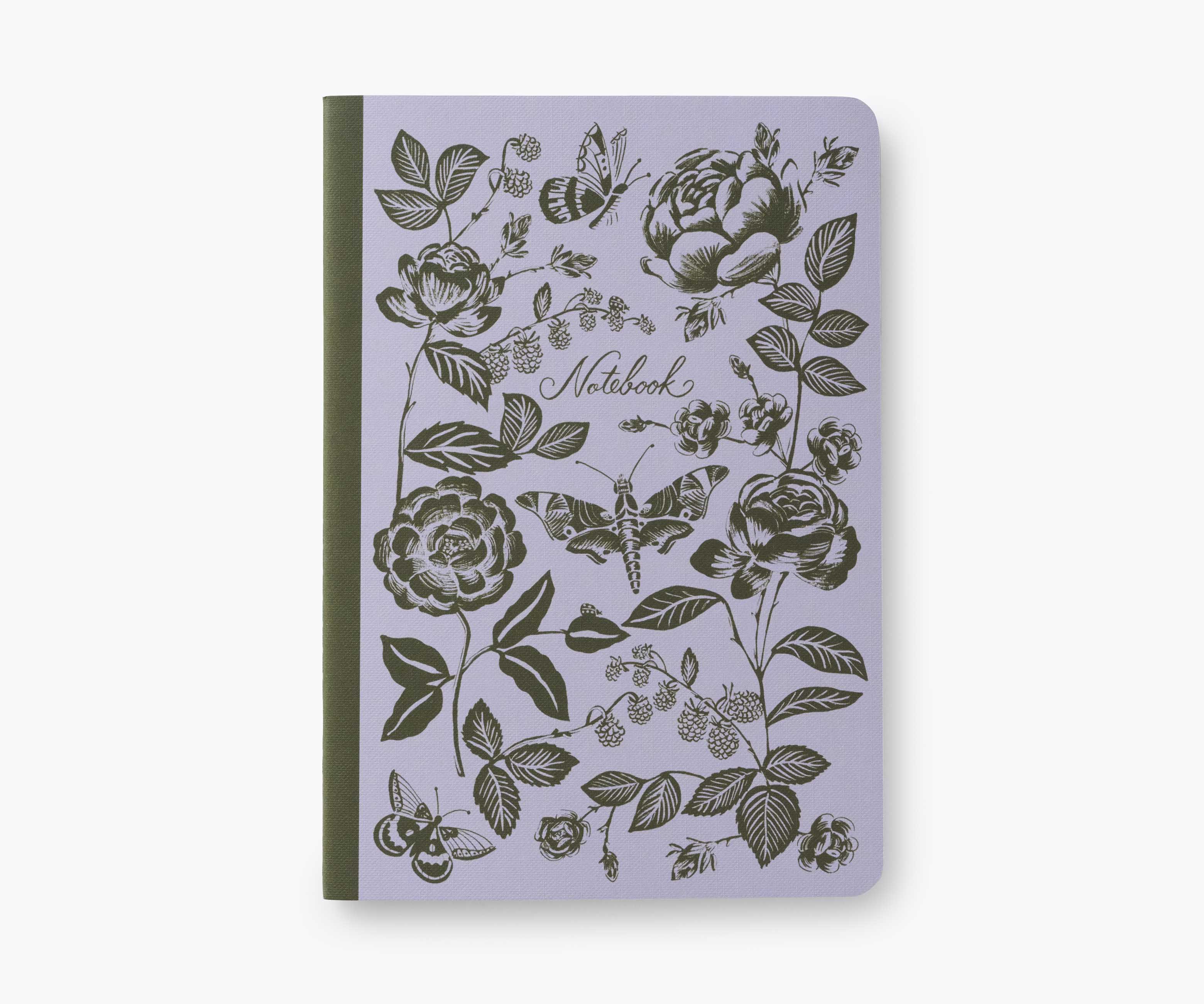 Stitched Notebook Set - English Rose