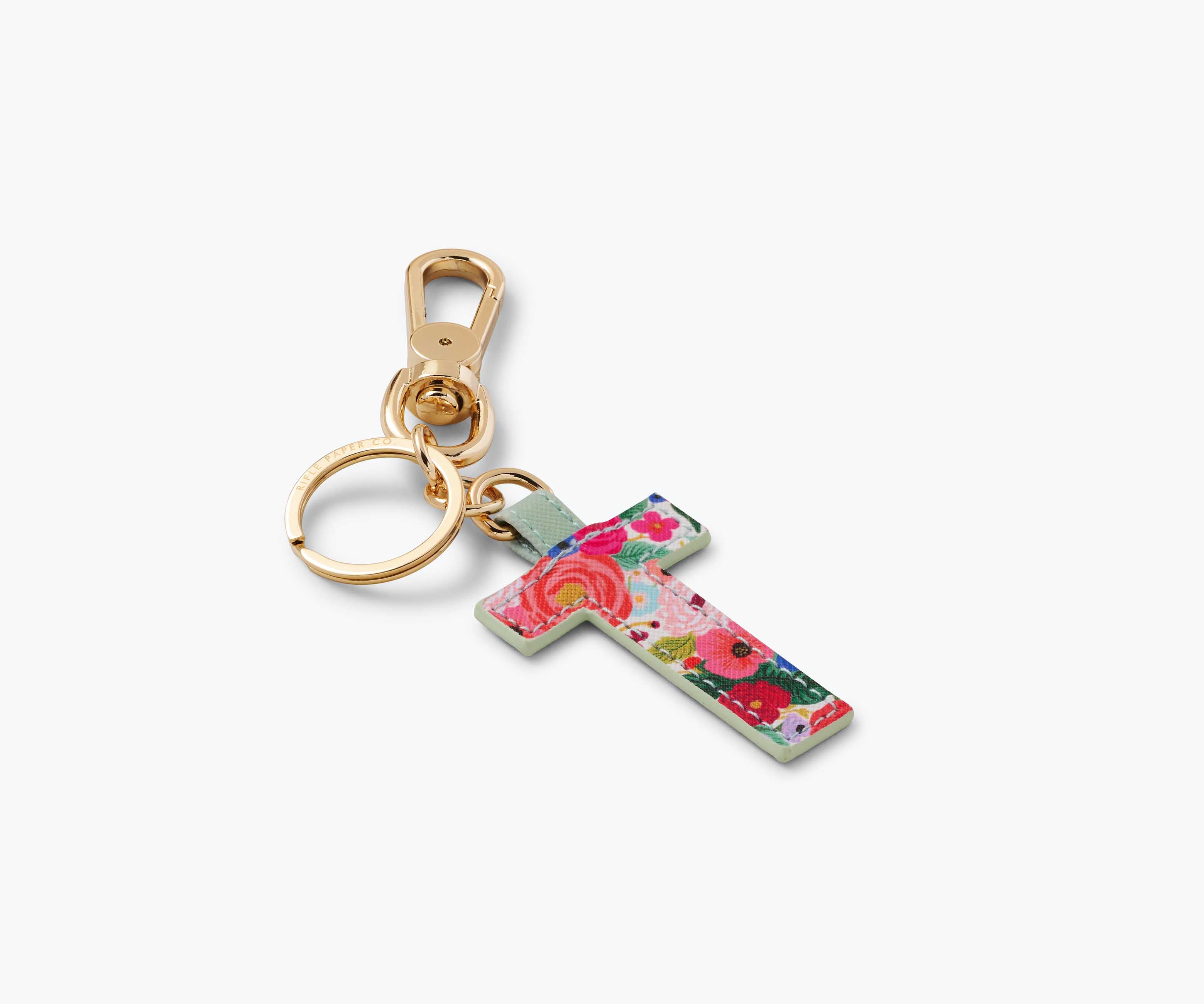 Monogram Key Ring