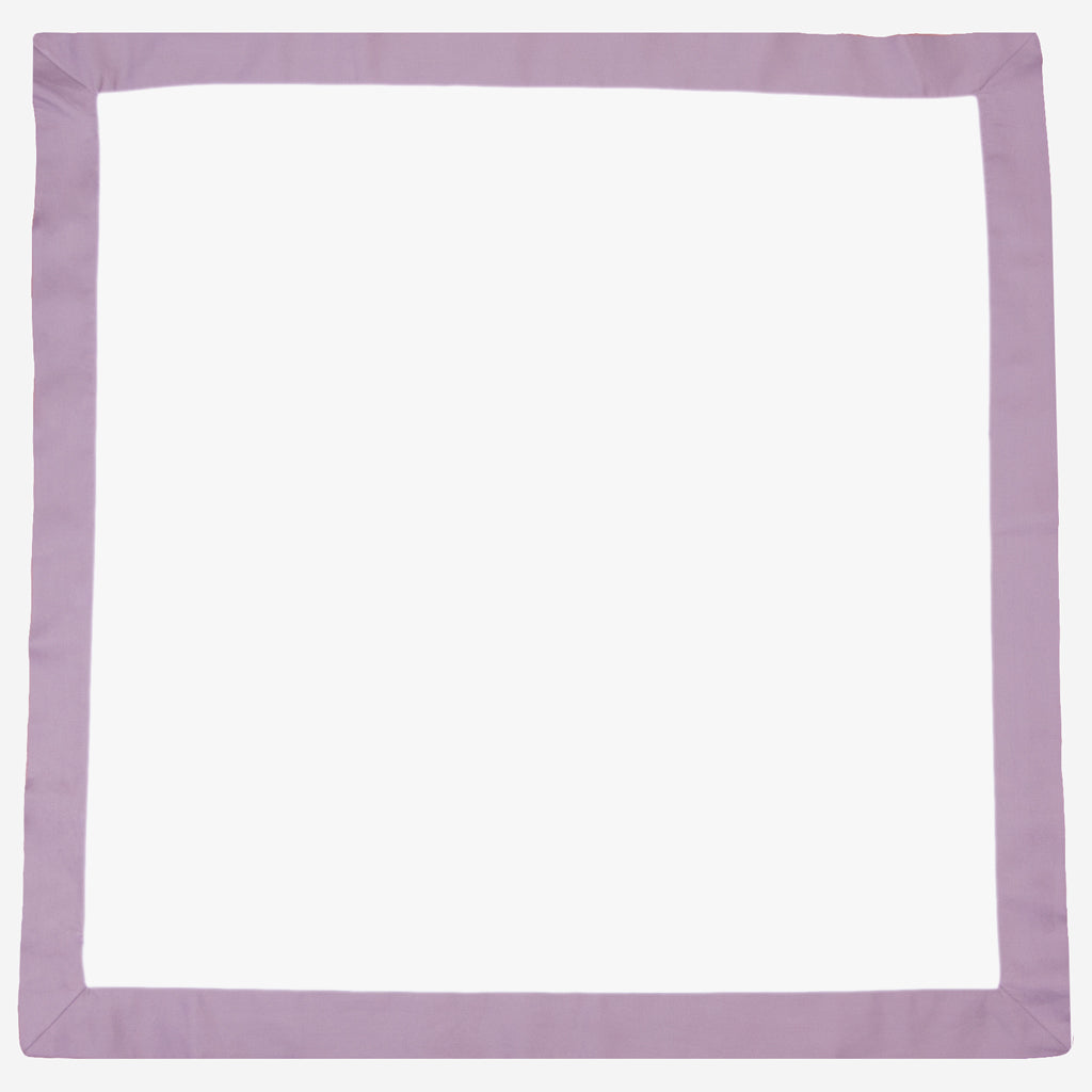 Lilac Linden Border Euro Sham