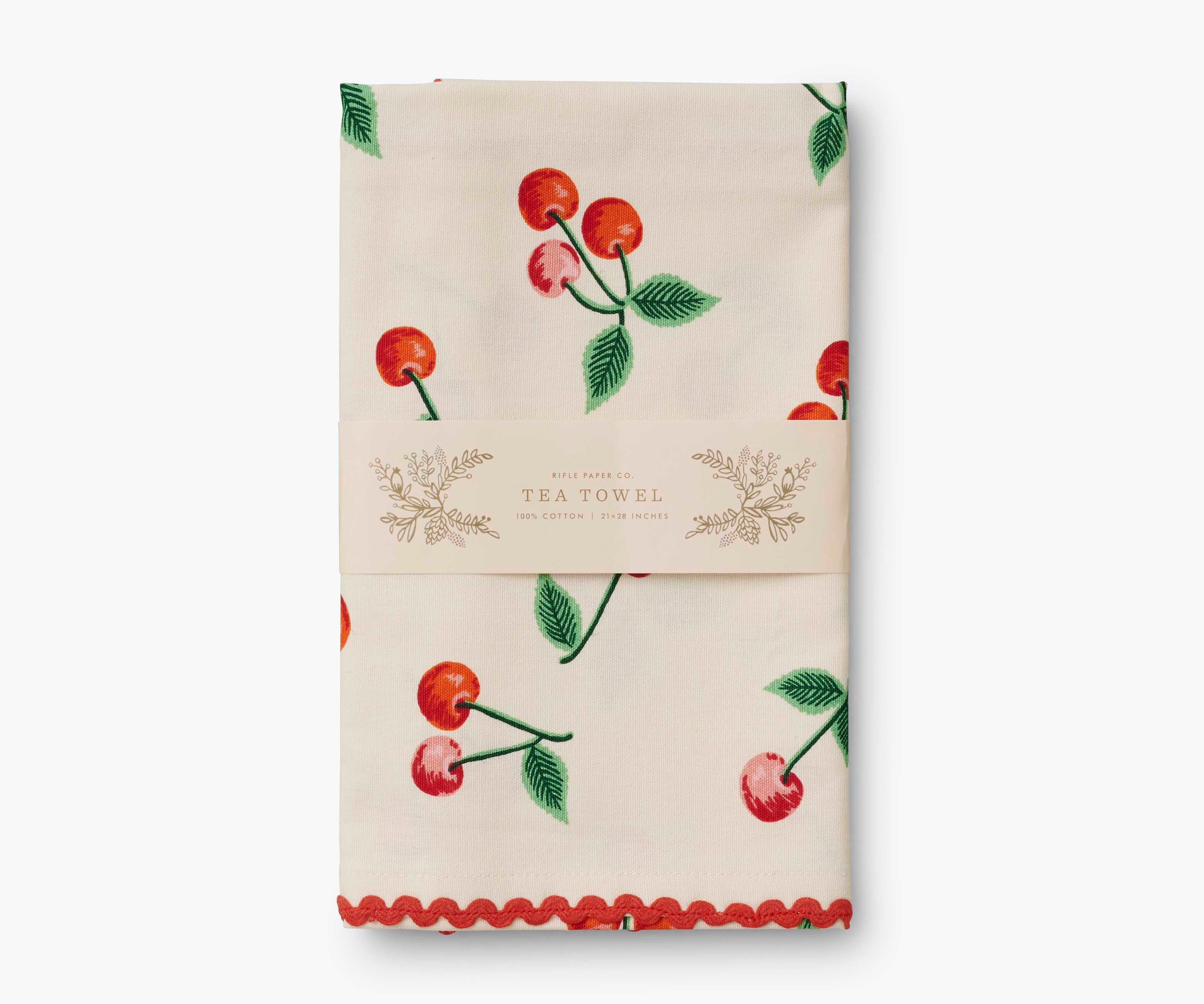 Tea Towel - Cherries