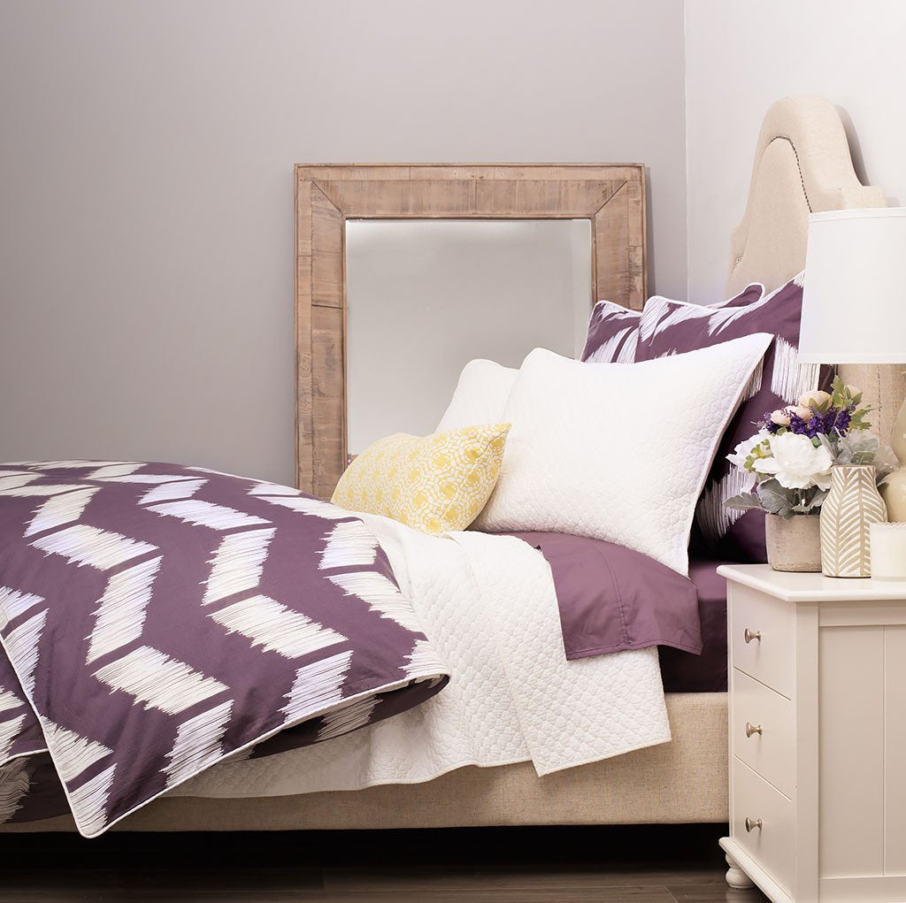 Purple Addison Duvet Cover