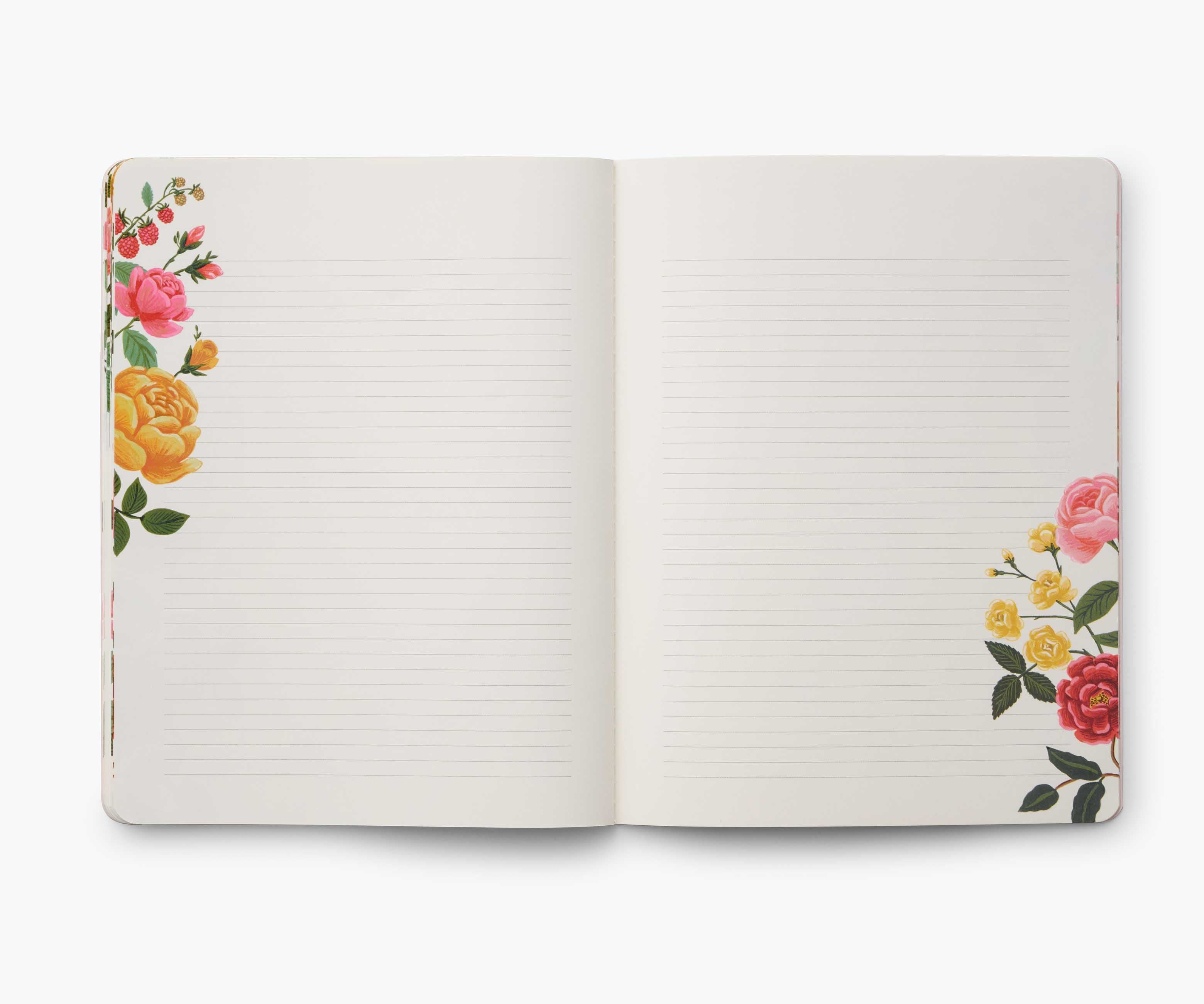 2025 12-Month Appointment Notebook - Roses