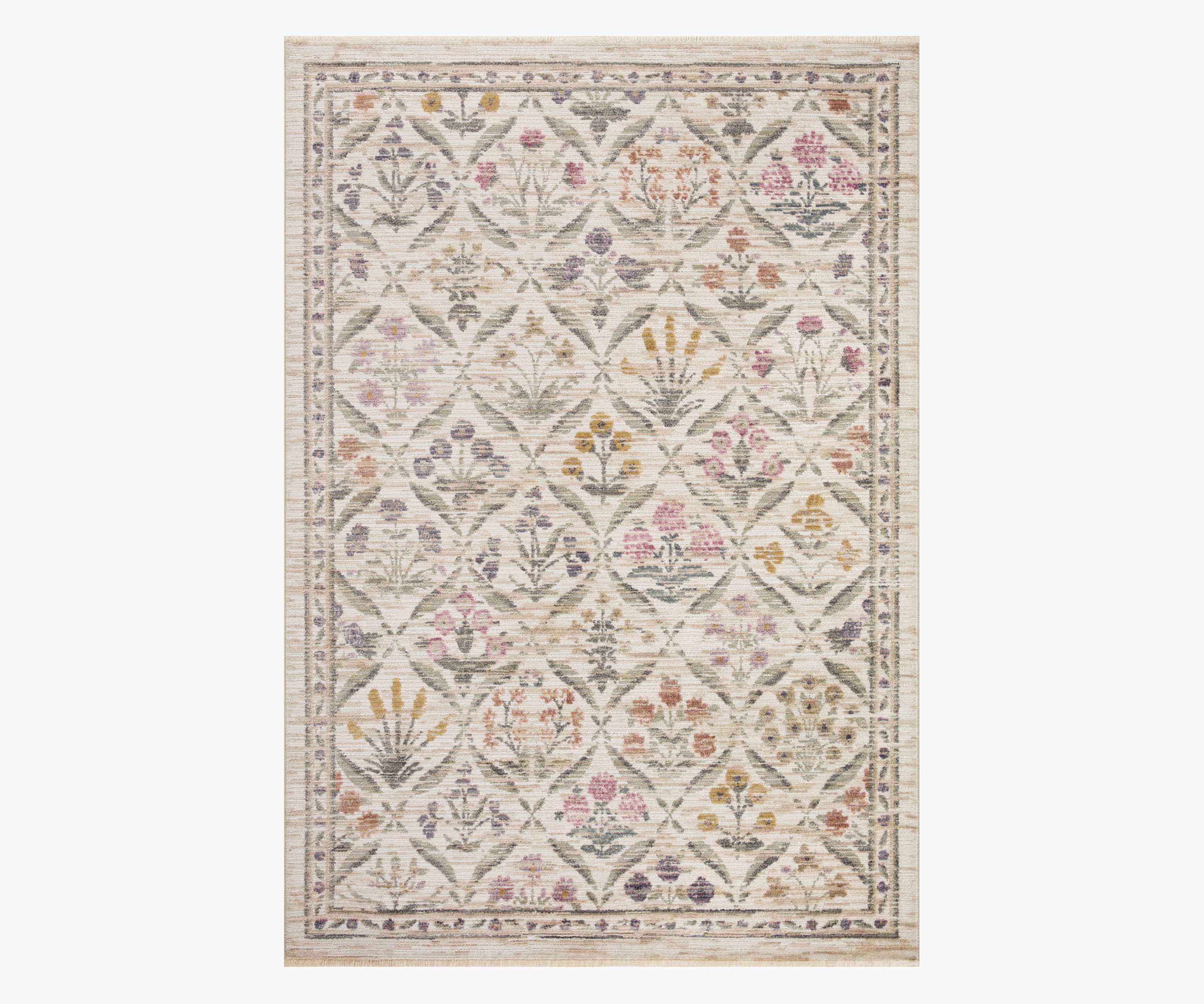 Provence Estee Power-Loomed Rug - Ivory