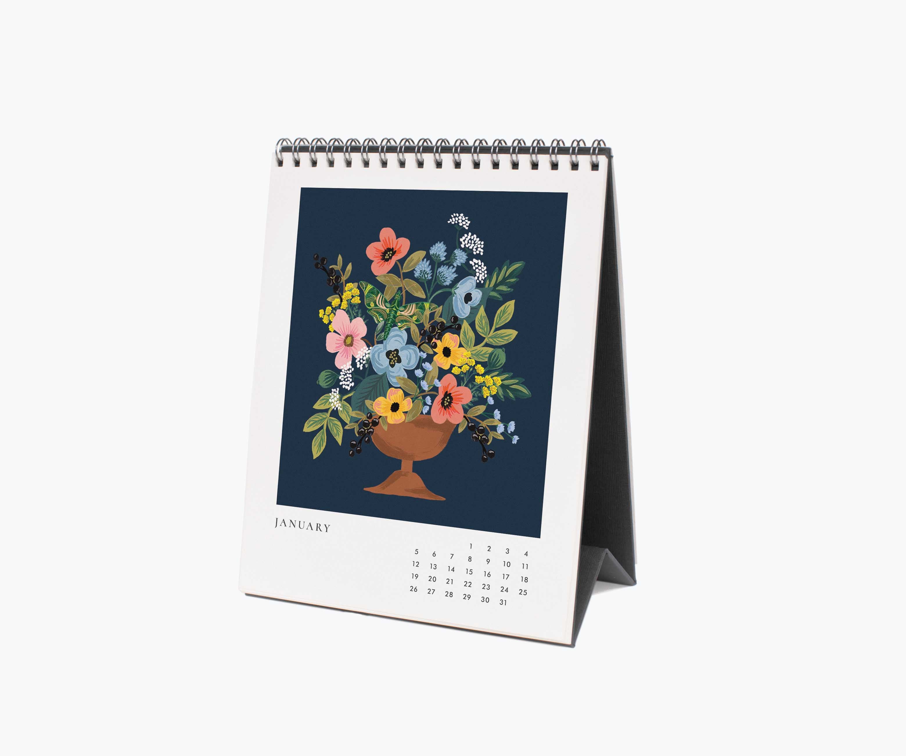 2025 Desk Calendar - Flower Studies