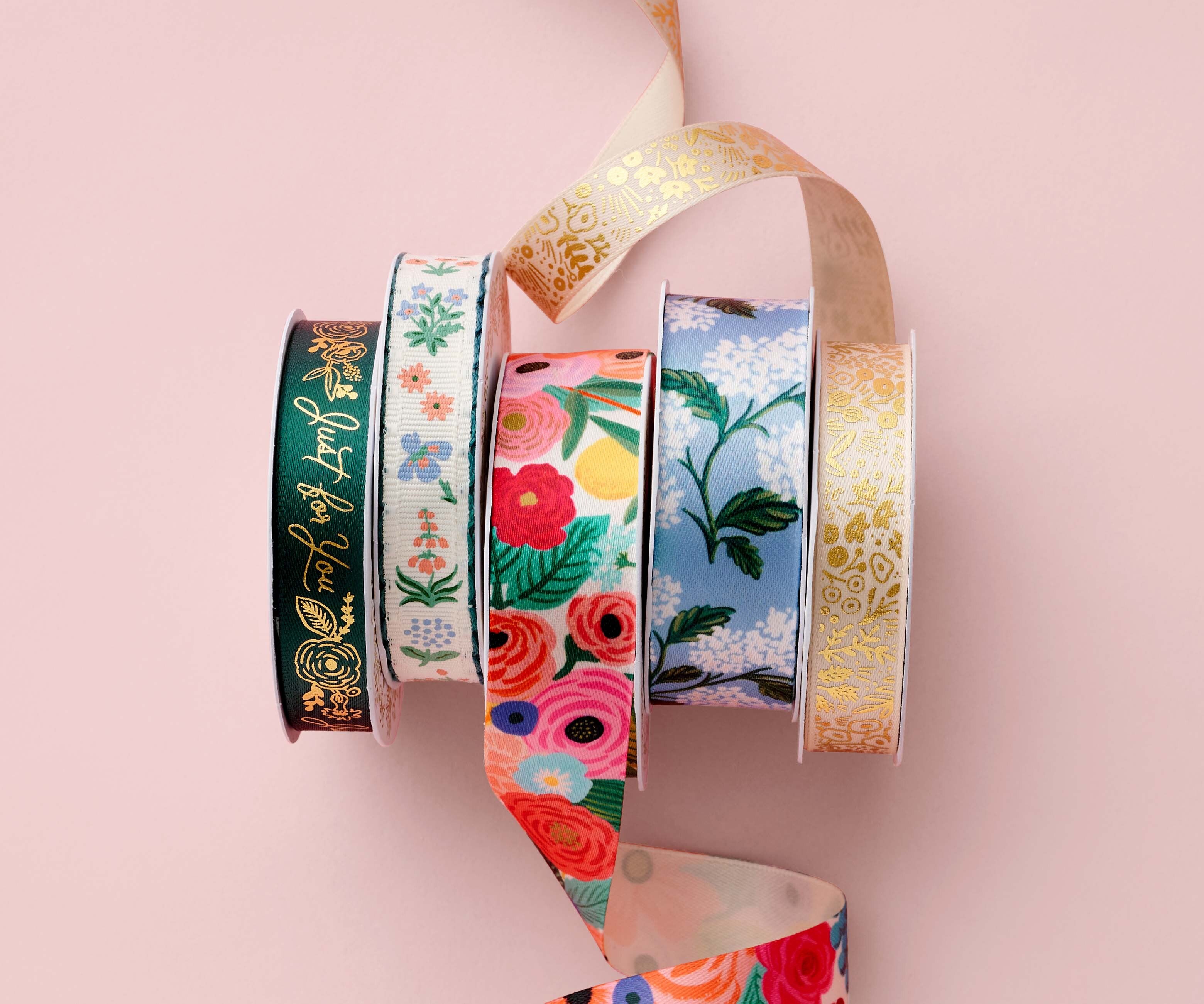 Ribbon Set of 5 - Garden Party