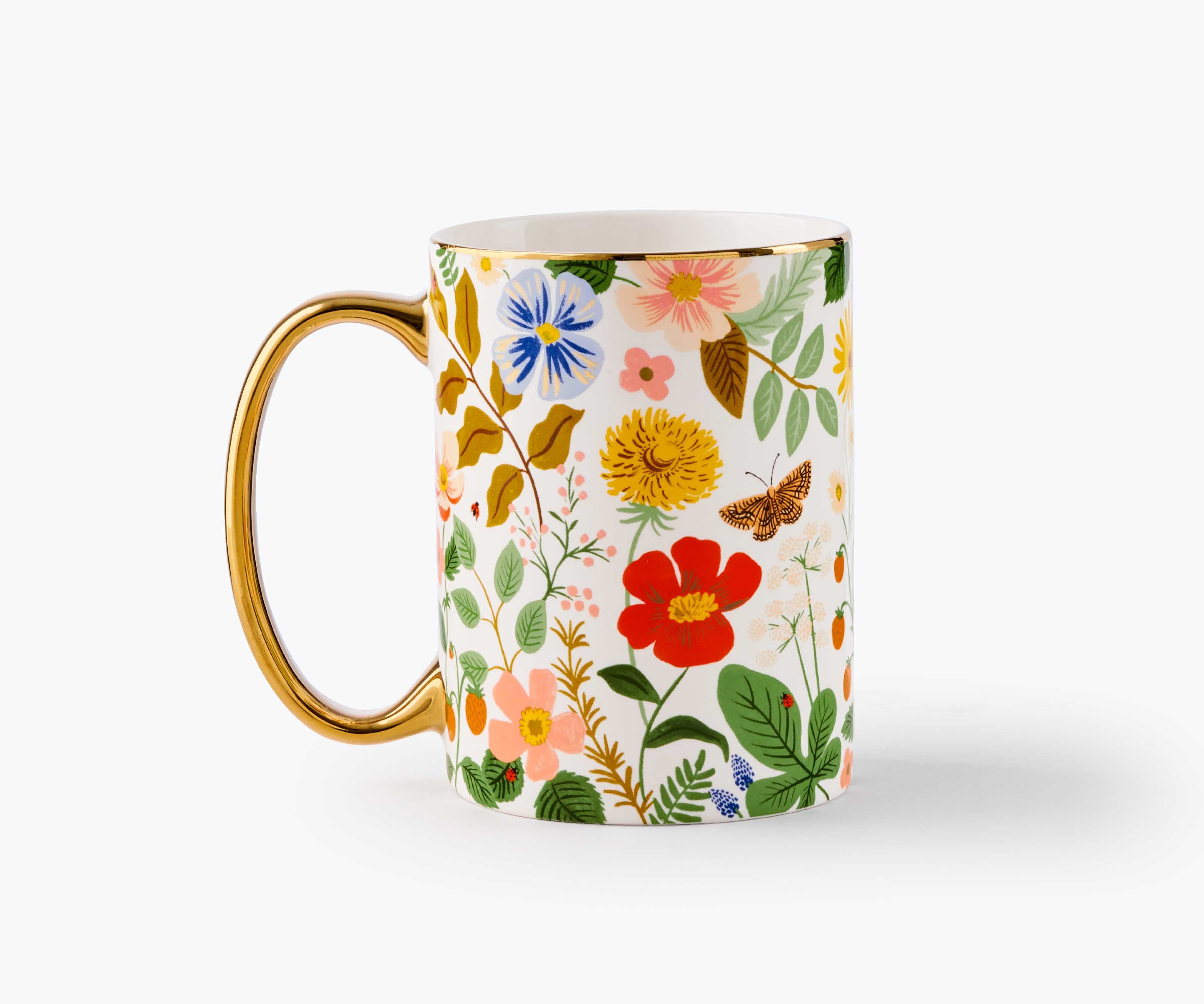 Porcelain Mug - Strawberry Fields