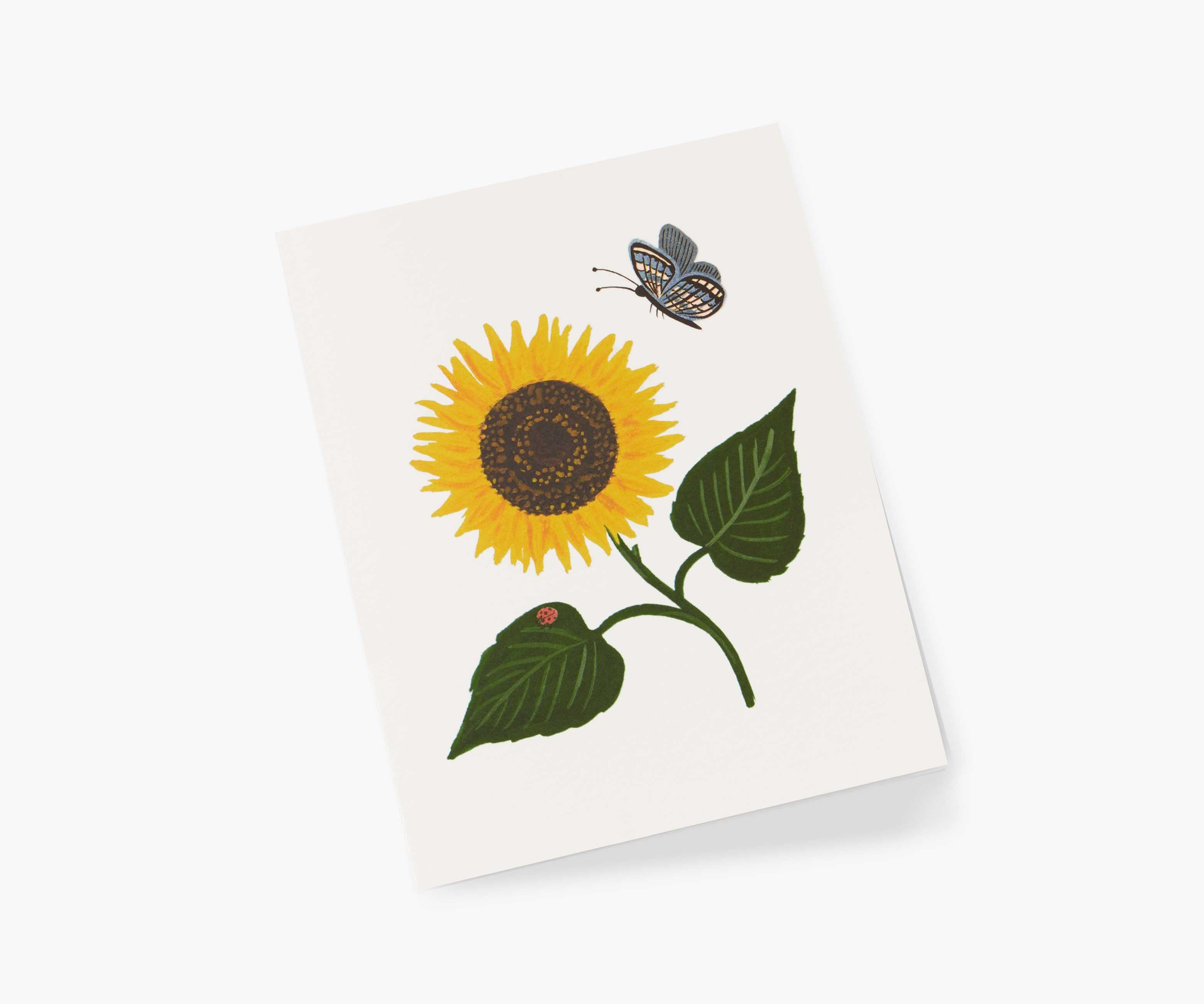 Sunflower Card