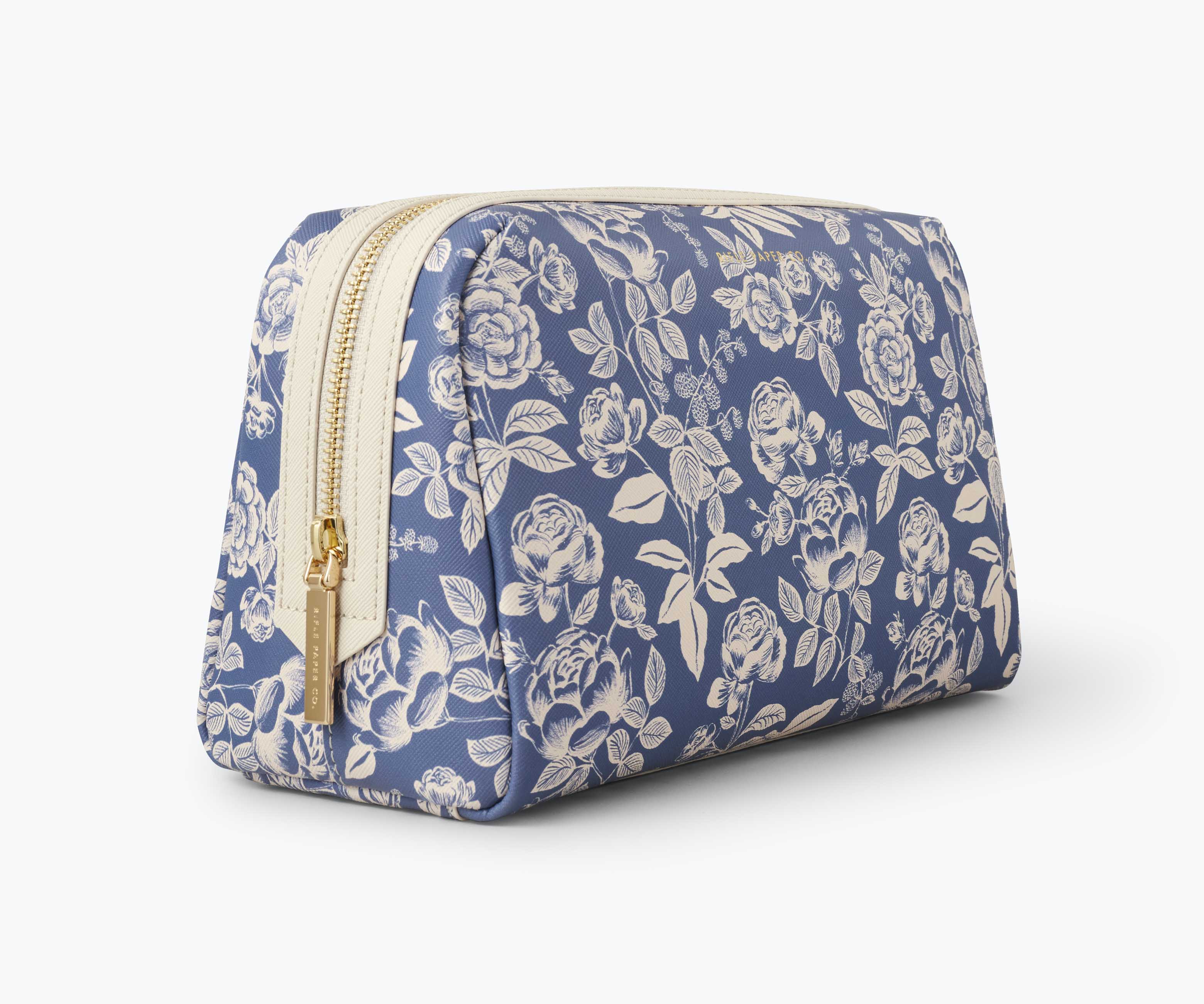 Large Cosmetic Pouch - English Rose