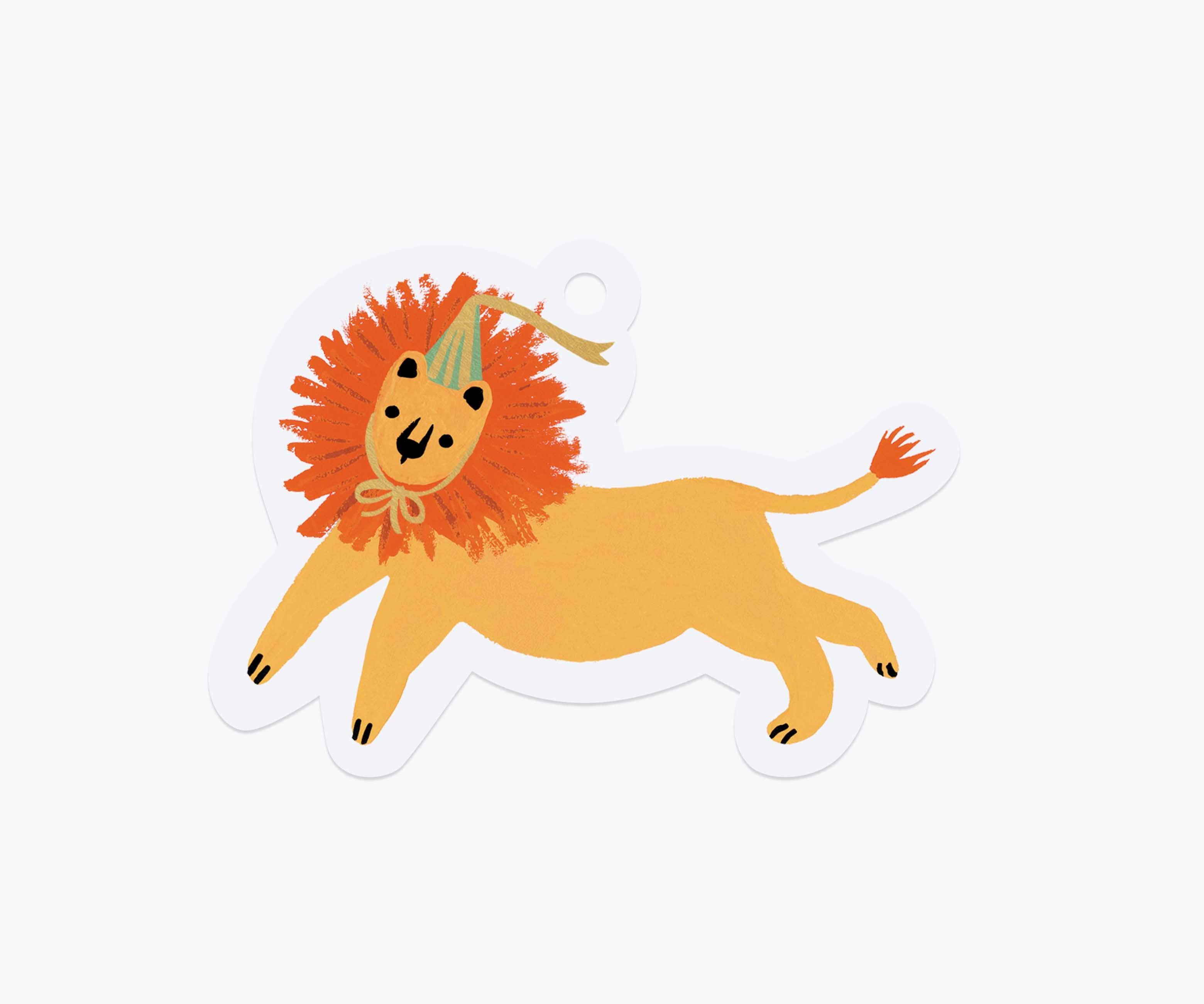 Gift Tags - Party Lion