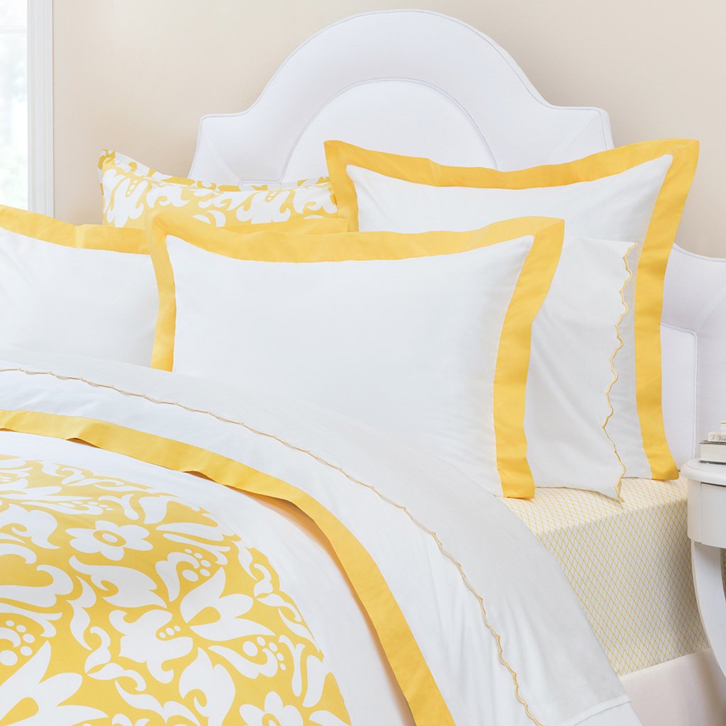 Montgomery Yellow Duvet Cover