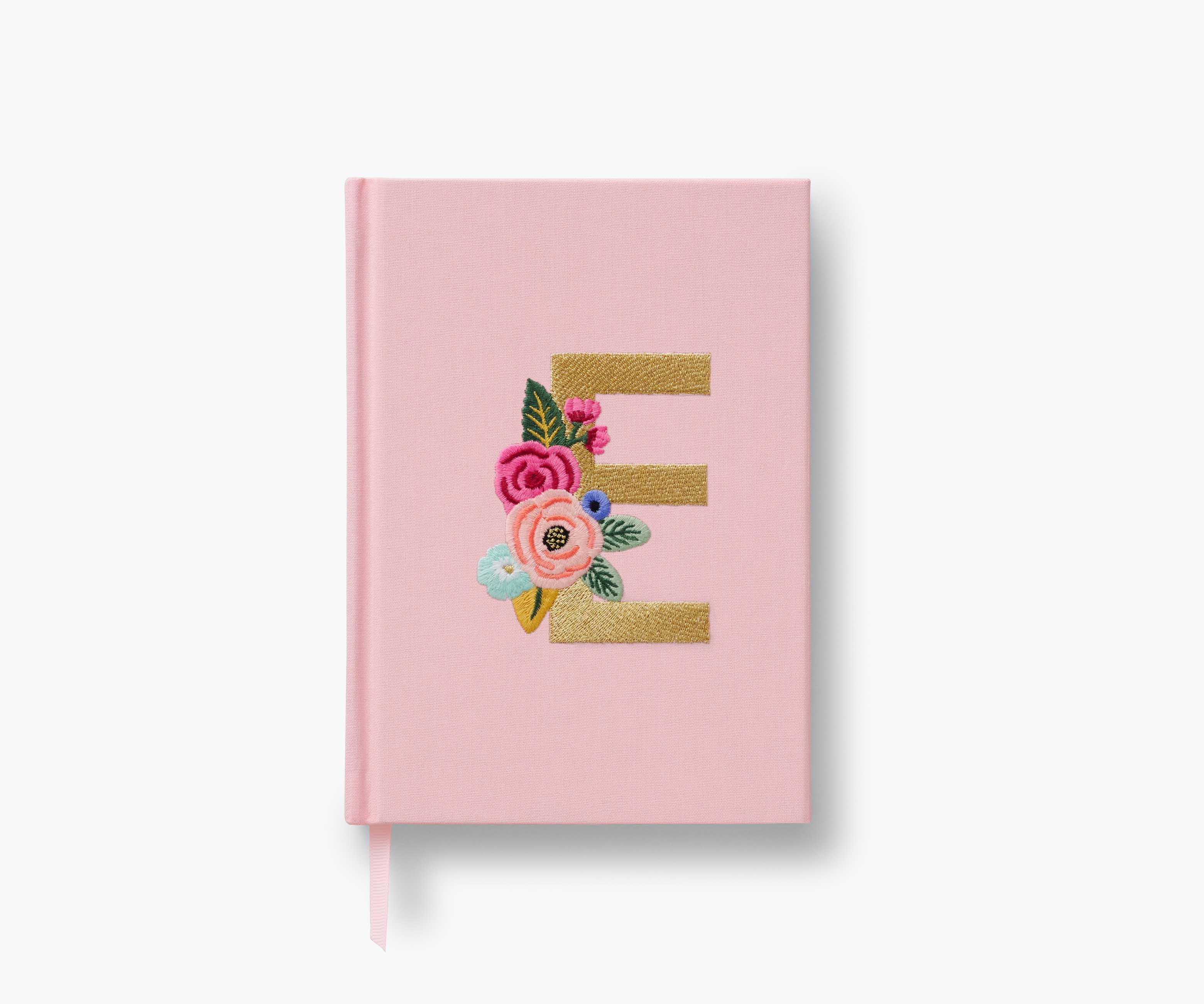 Embroidered Monogram Journal