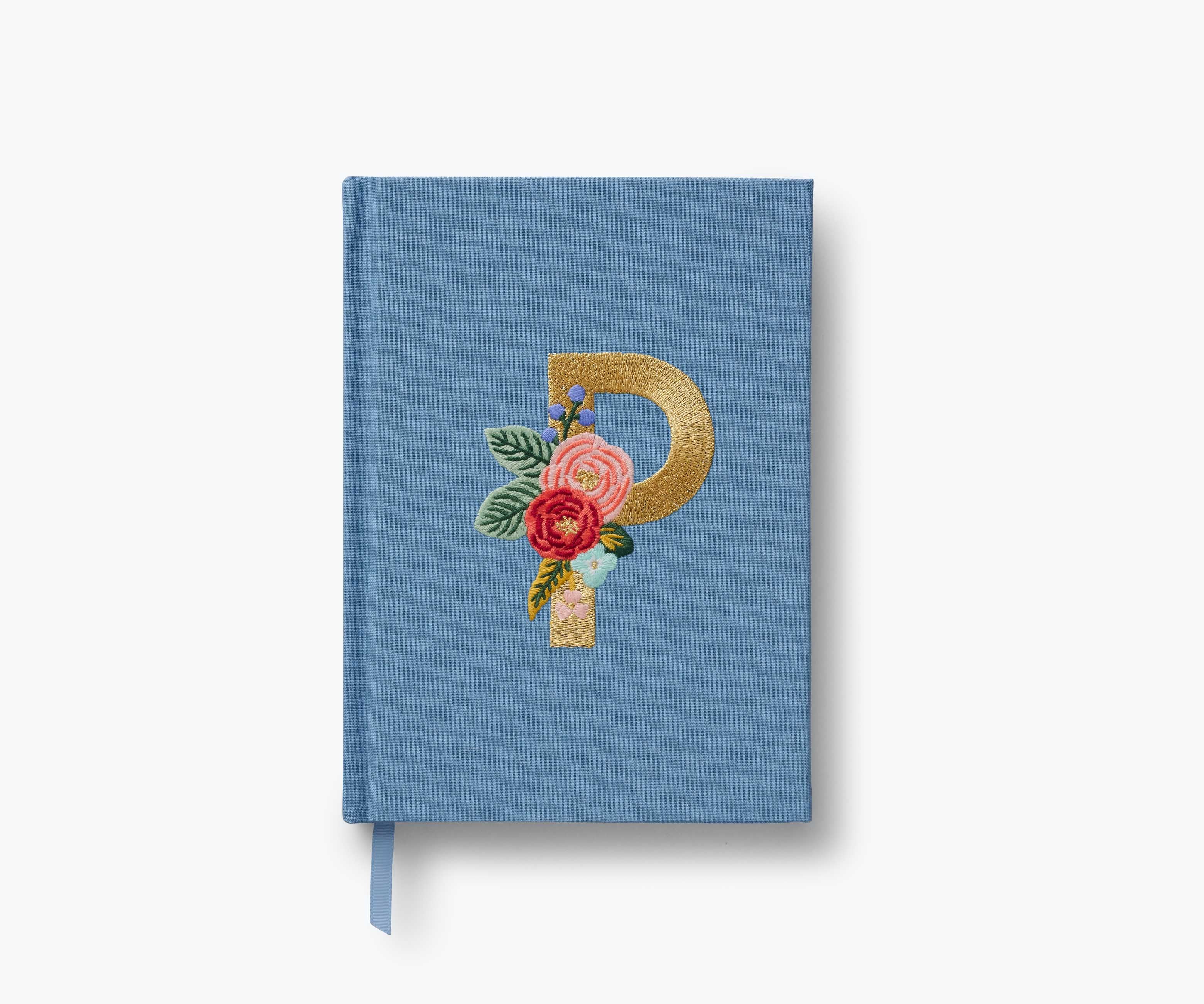 Embroidered Monogram Journal