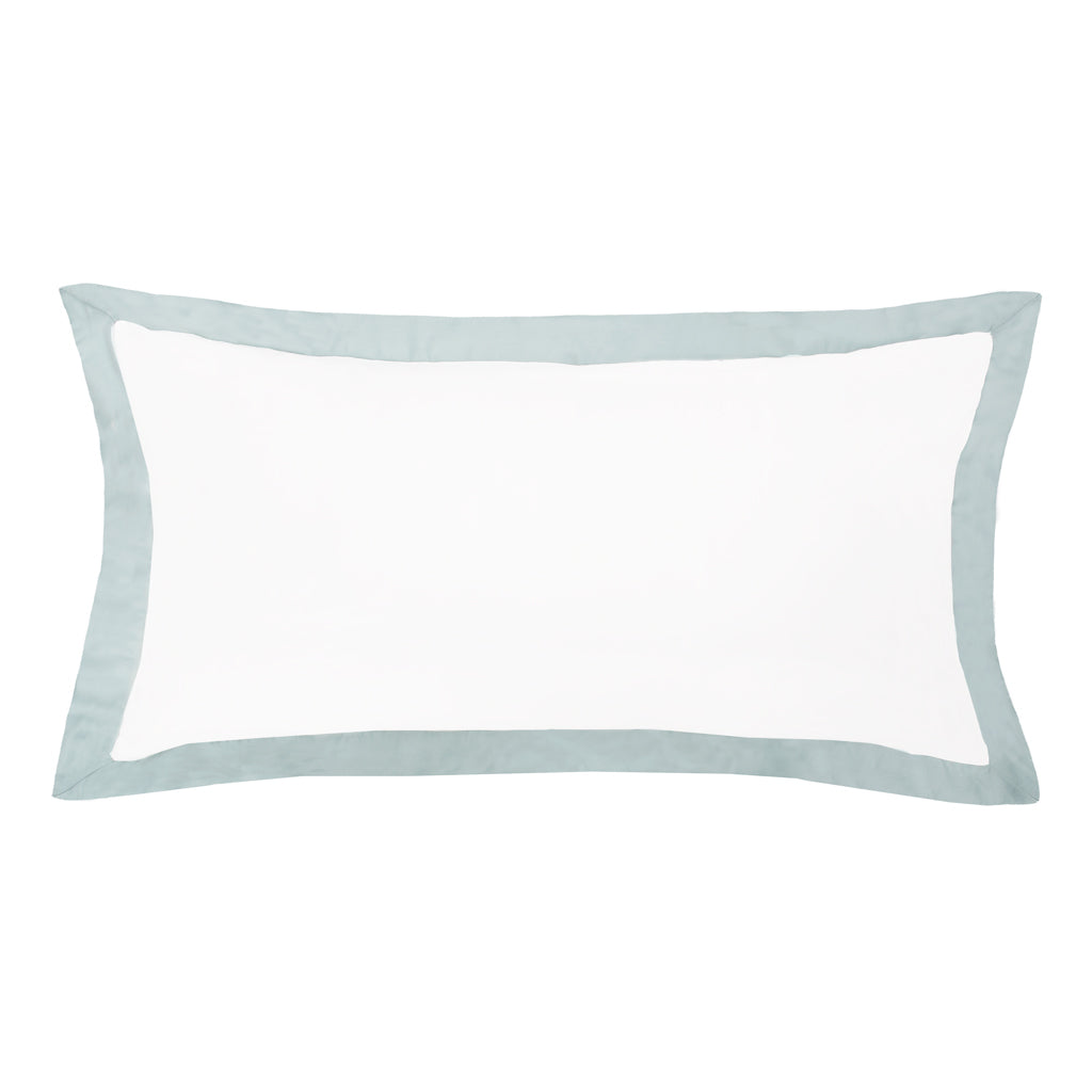 The Linden Porcelain Green Throw Pillow