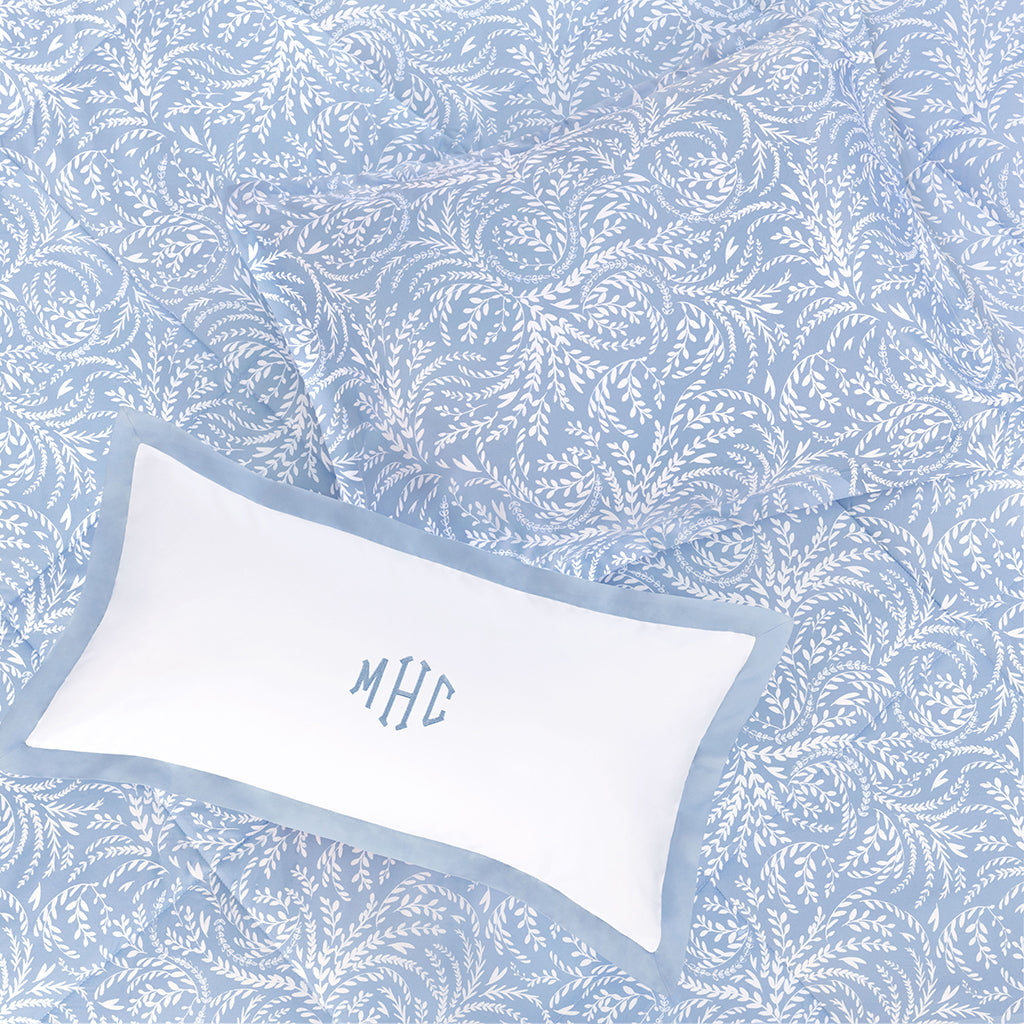 Wilder Cornflower Blue Euro Sham