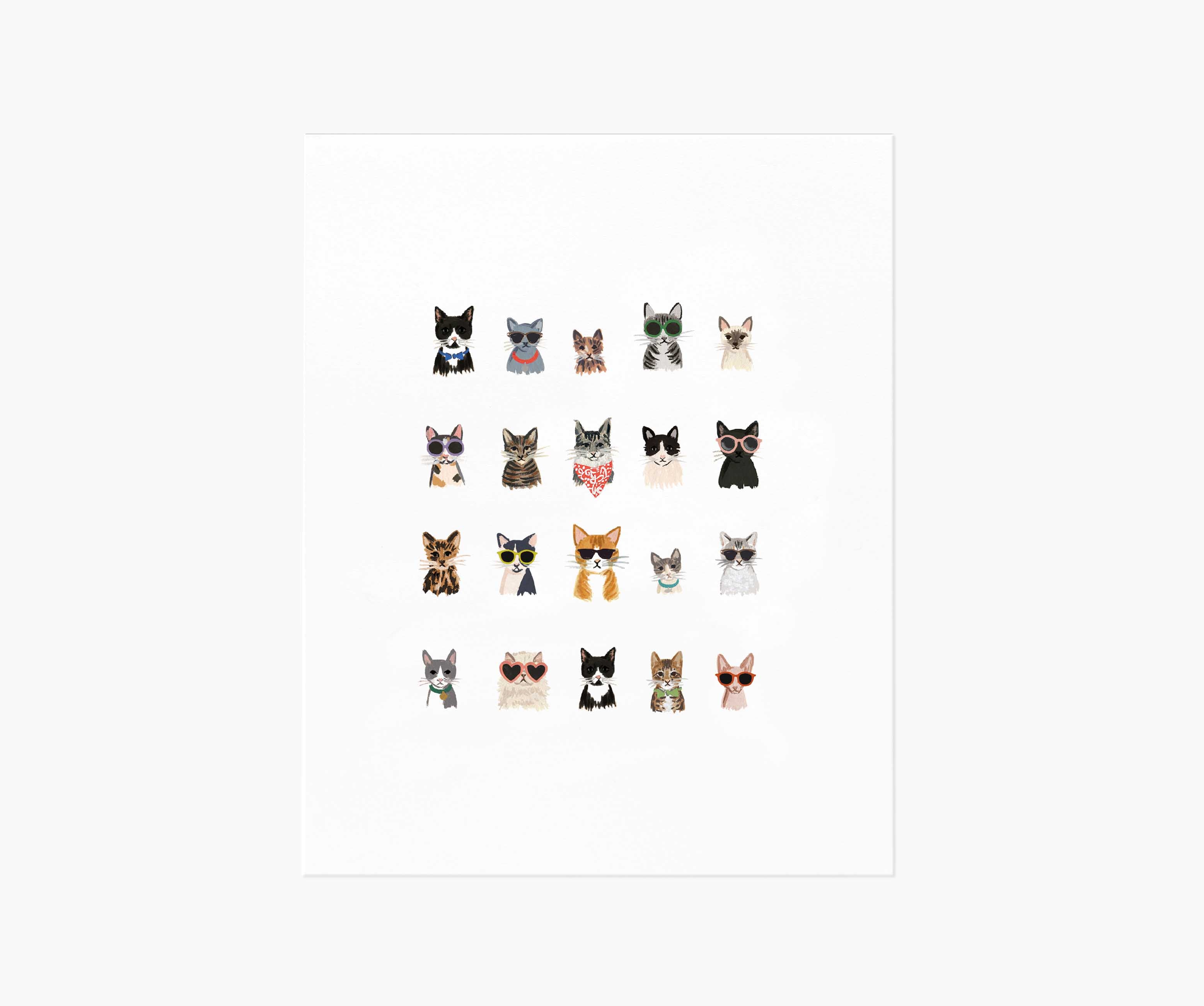 Cool Cats Art Print