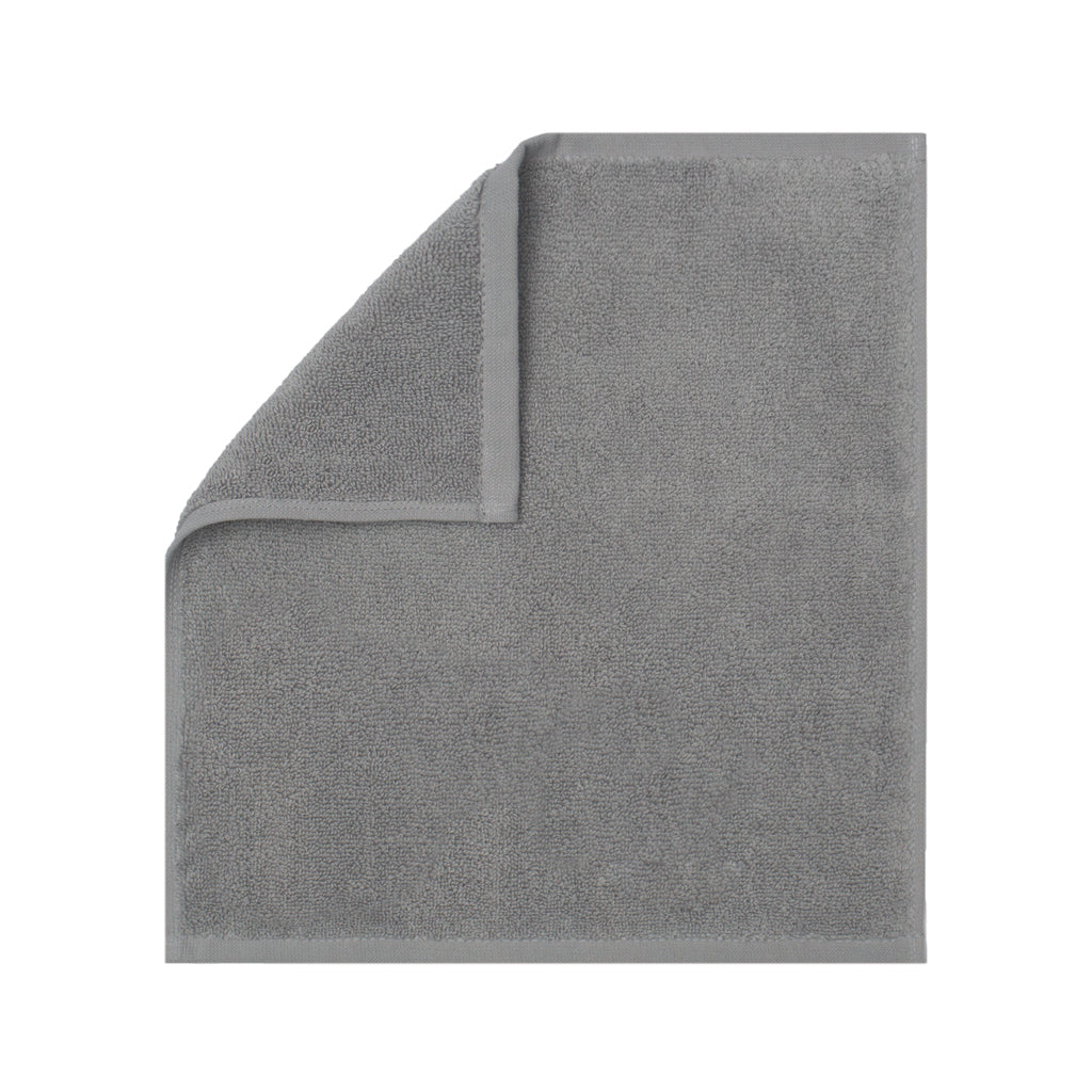 Plush Shadow Grey Washcloth