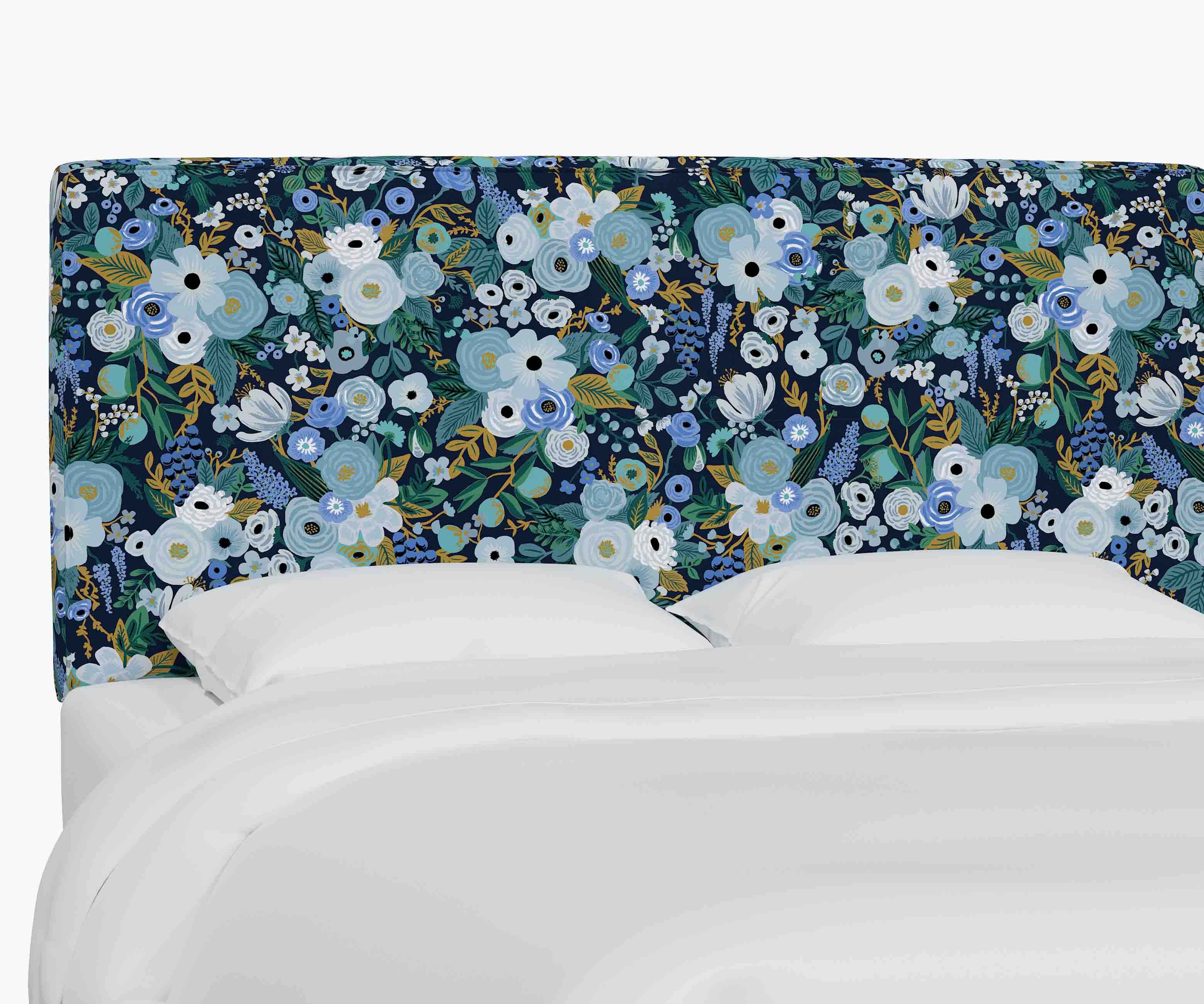 Elly Headboard - Garden Party Blue