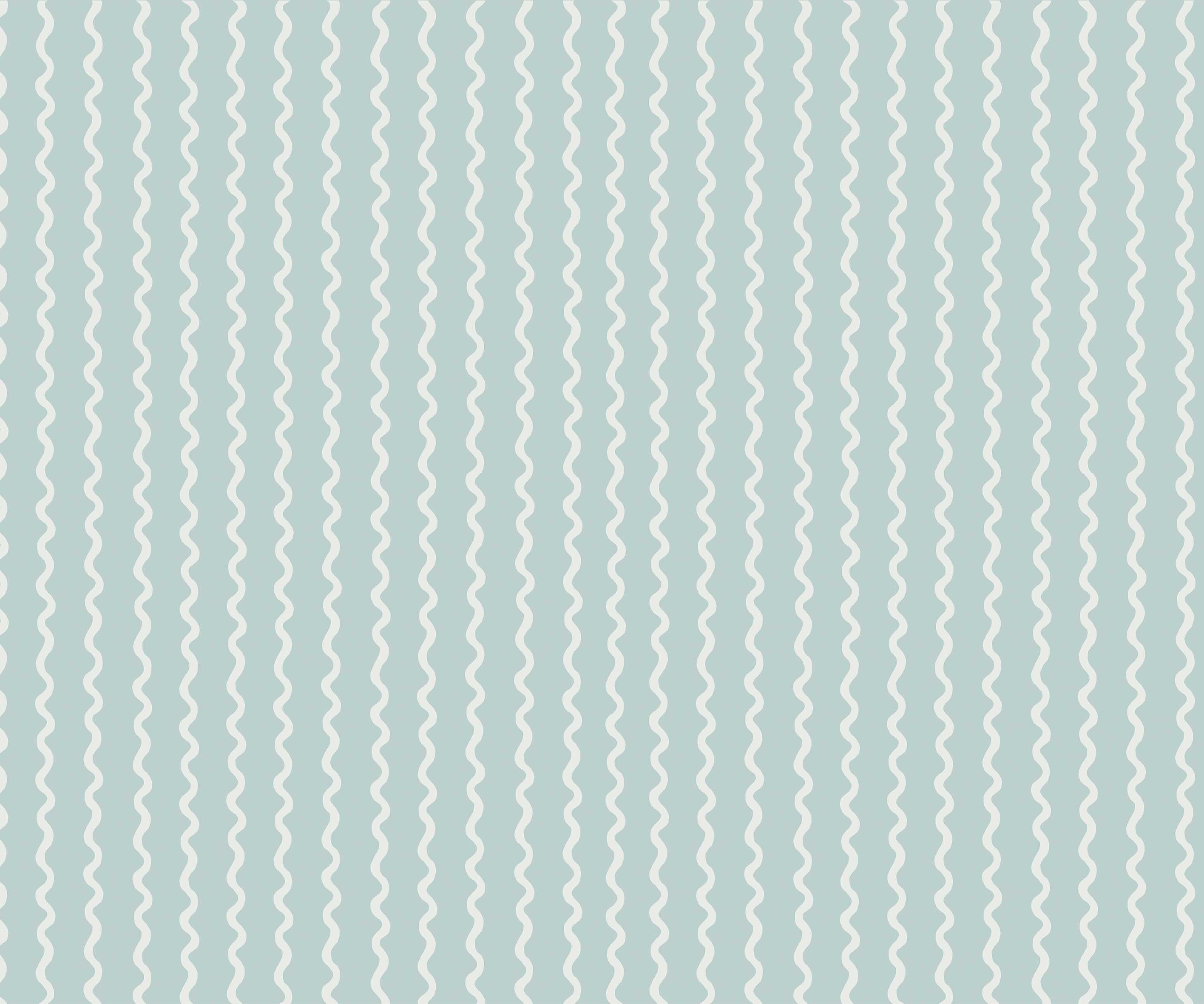 Rickrack Wallpaper - Light Blue