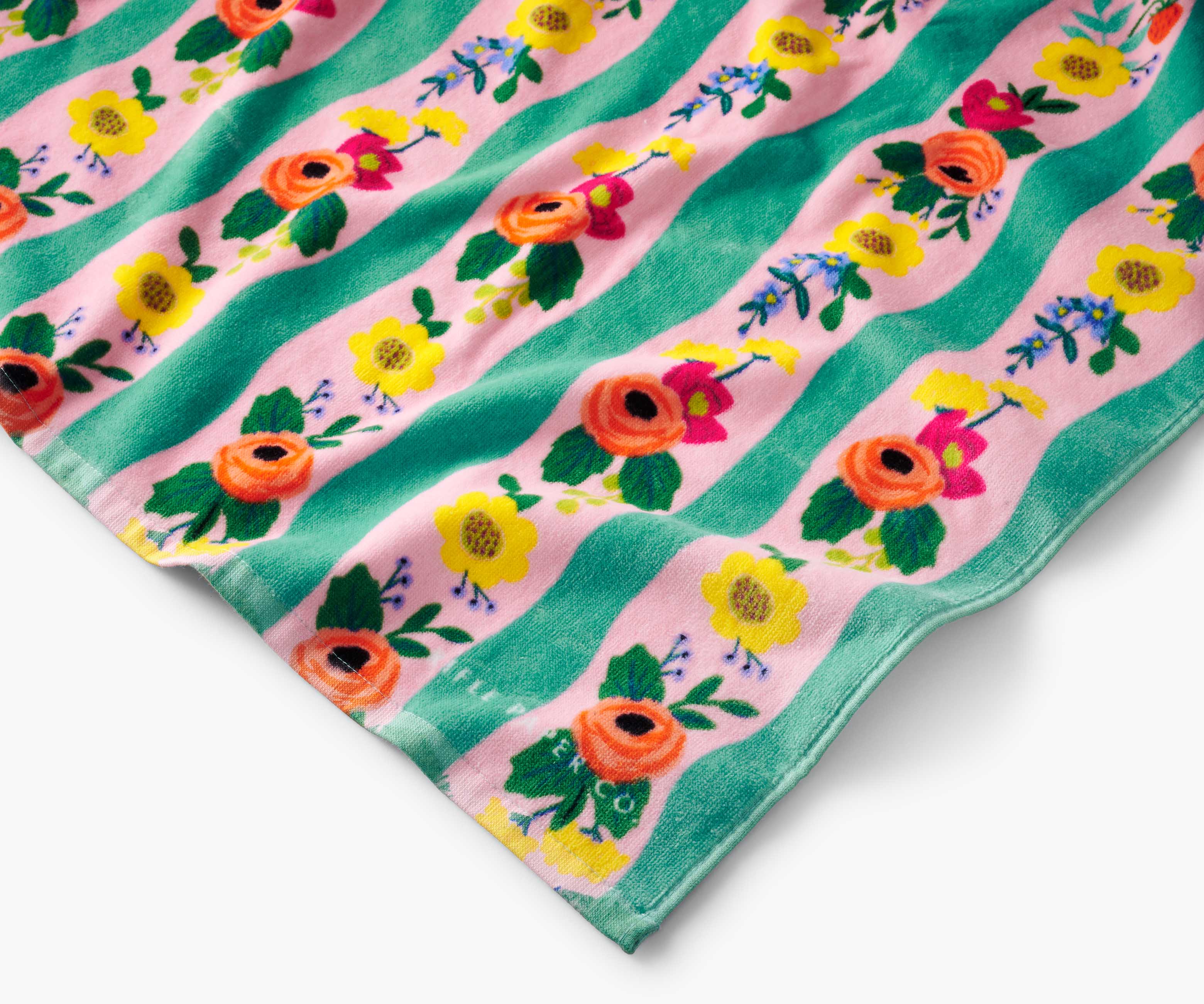 Beach Towel - Roses