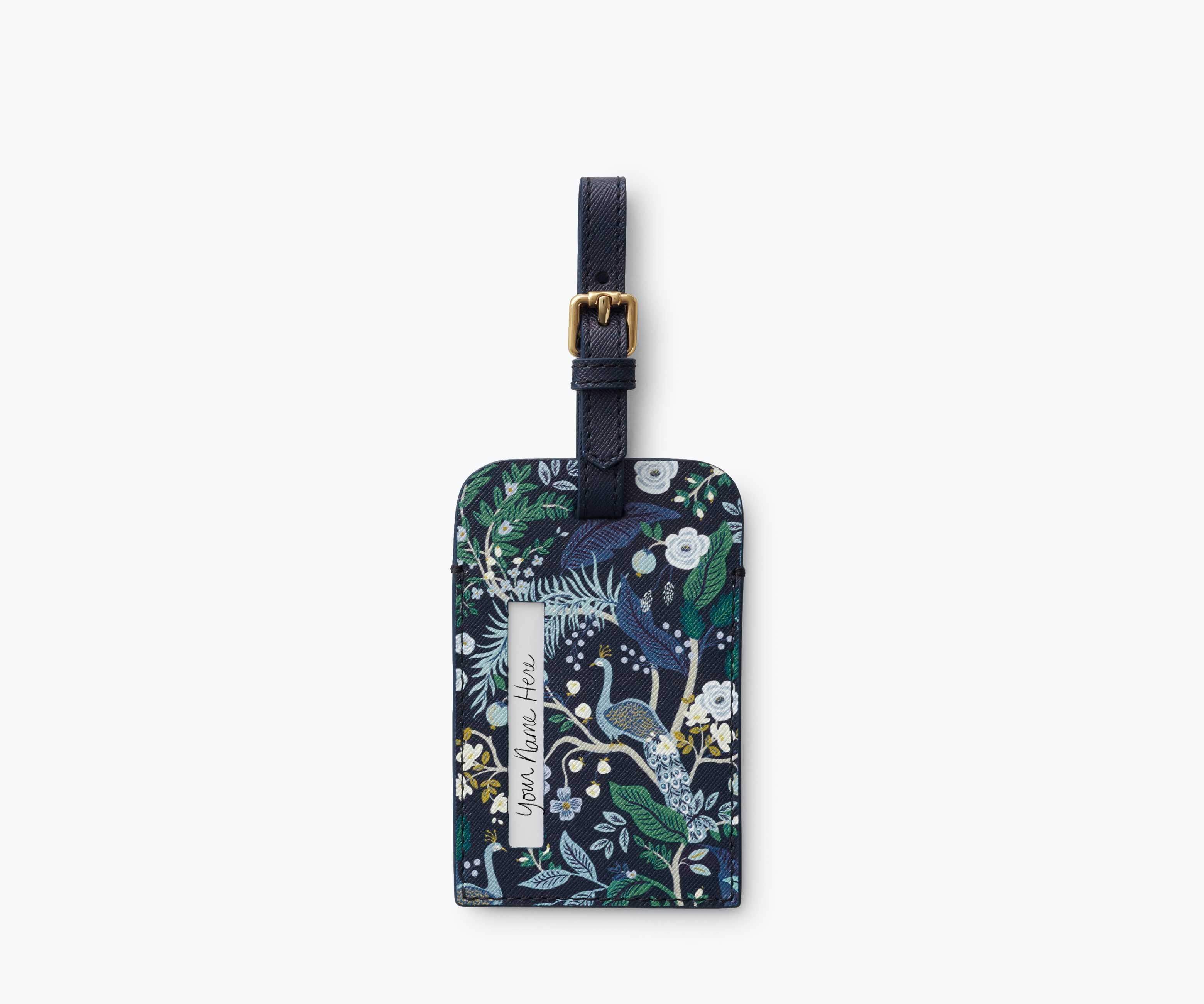 Luggage Tag - Peacock