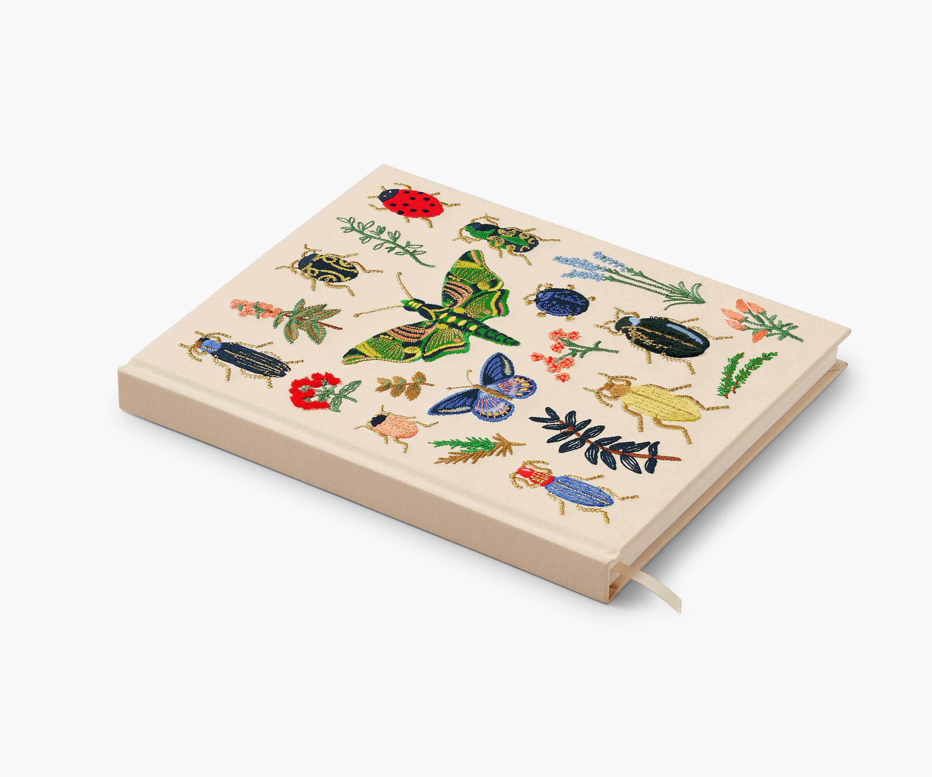 Embroidered Sketchbook - Curio