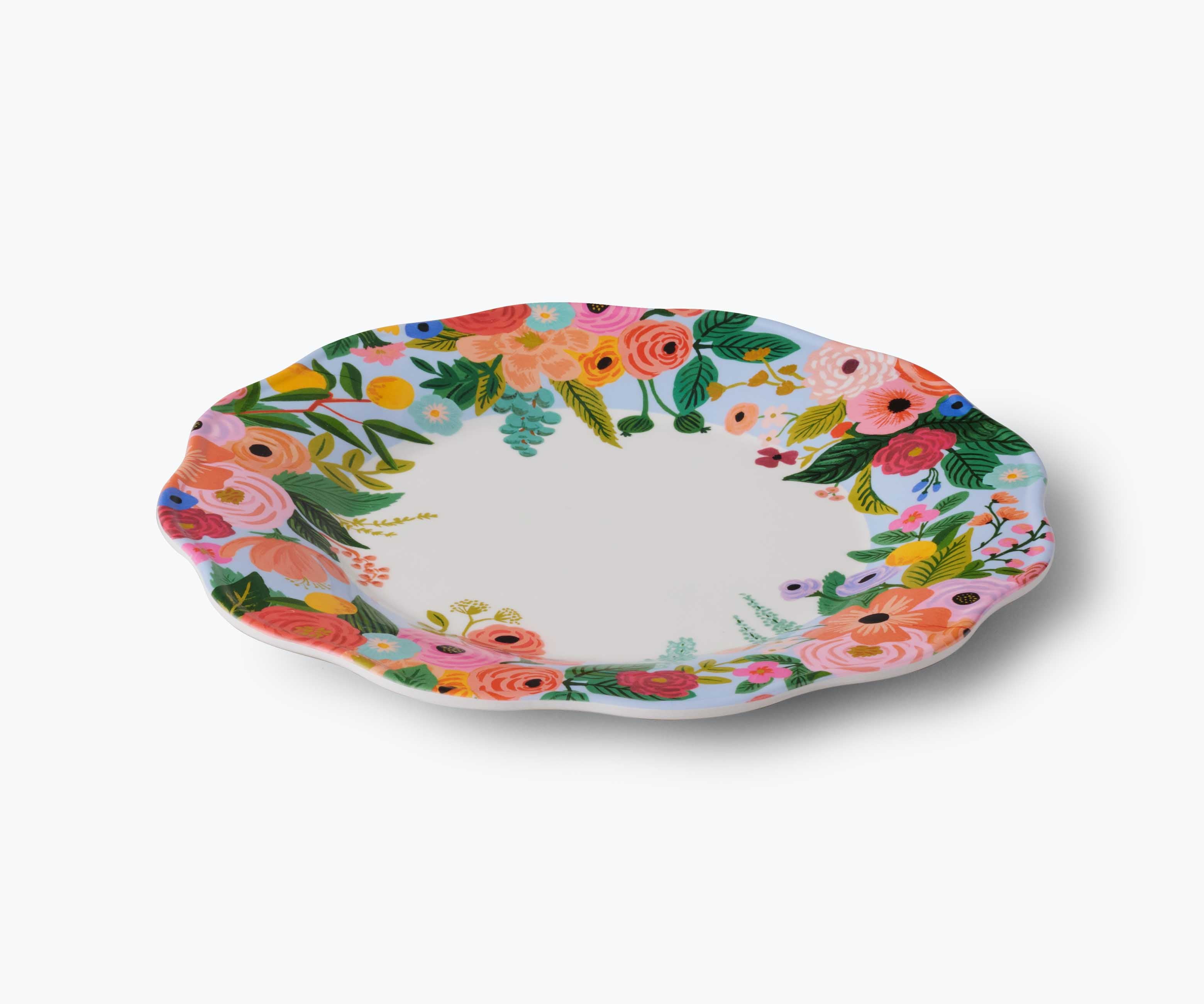 Melamine Assorted Dinner Plates - Garden Party