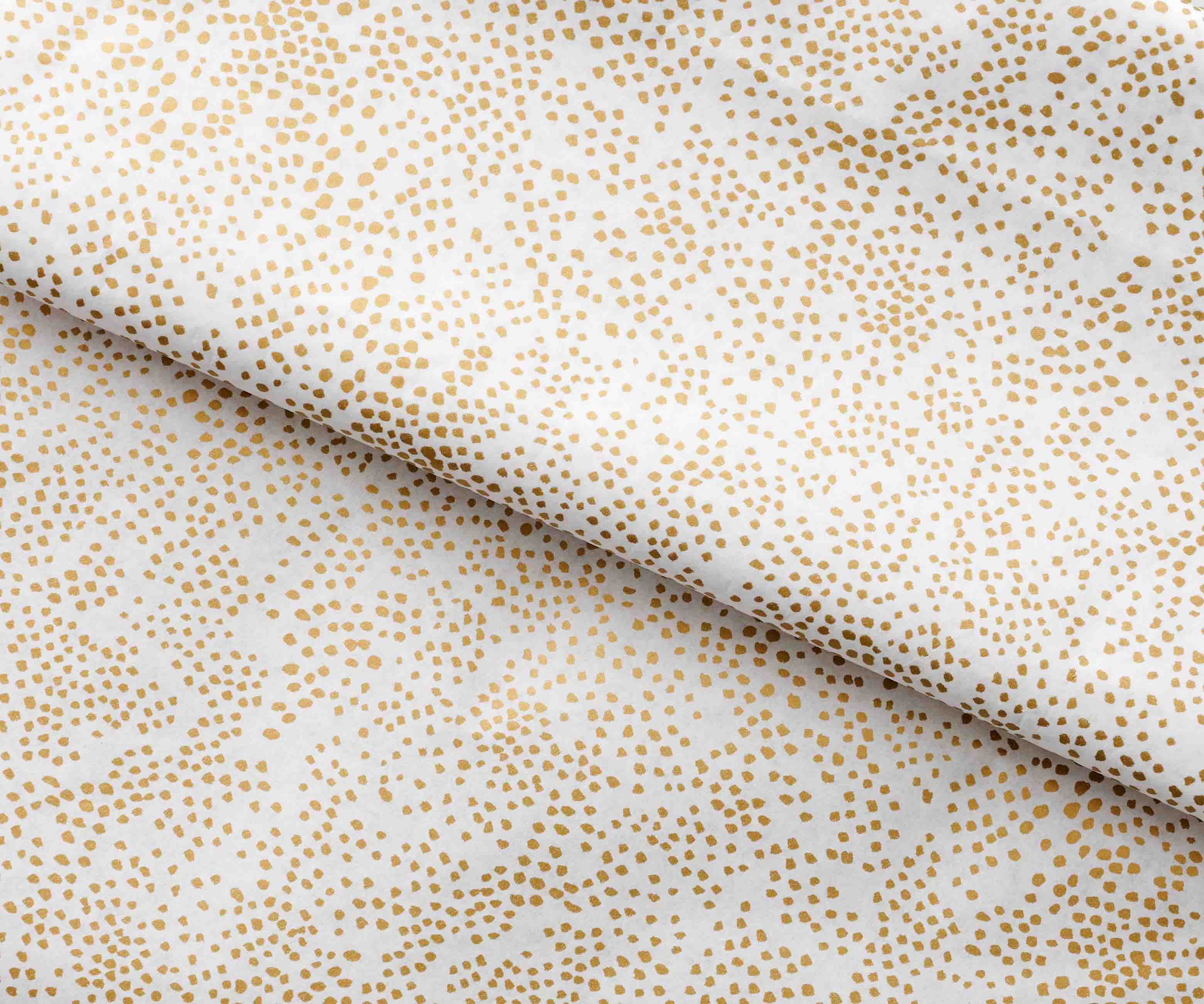 Tissue Paper Set - Champagne Dot