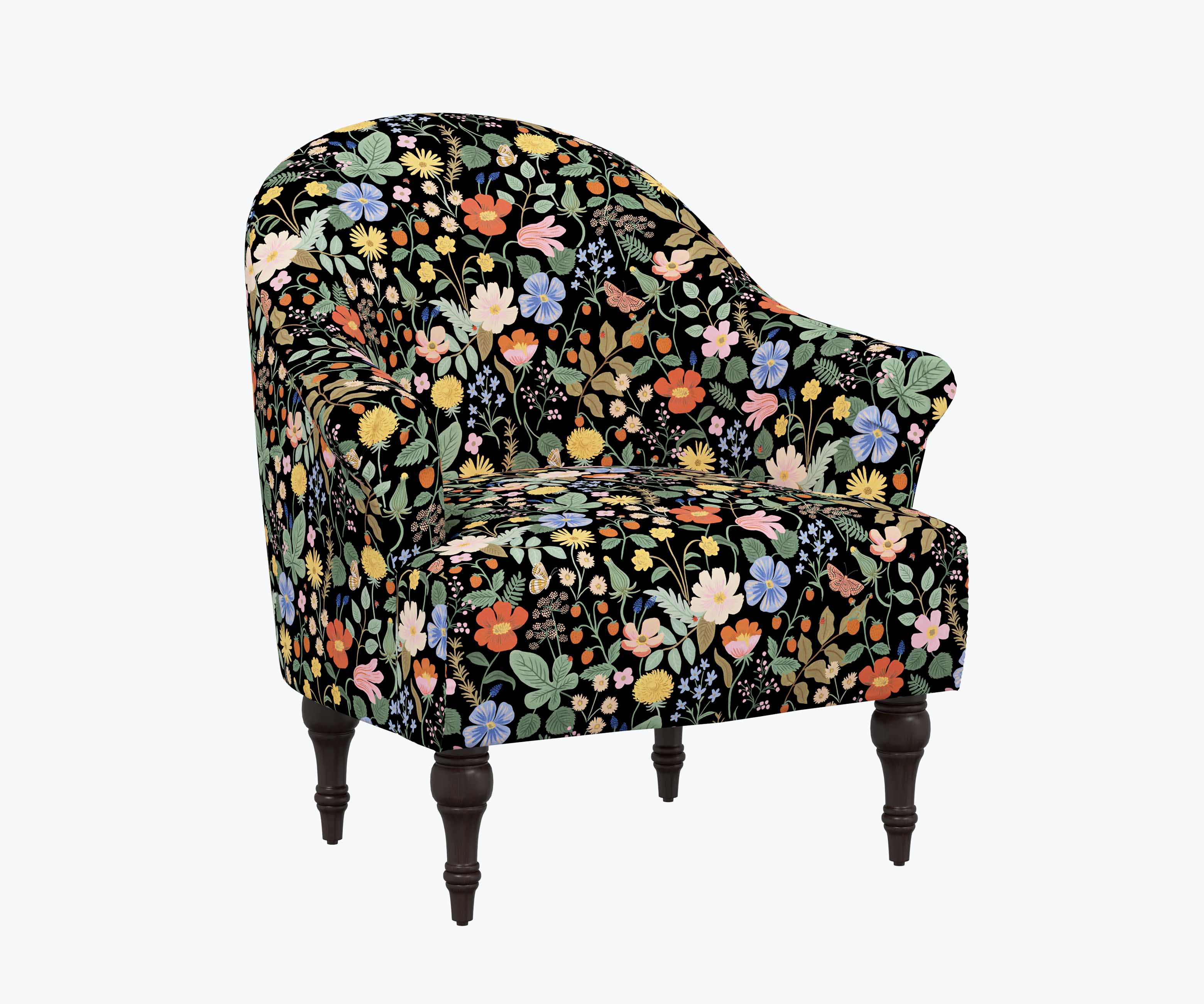 Gramercy Armchair - Strawberry Fields