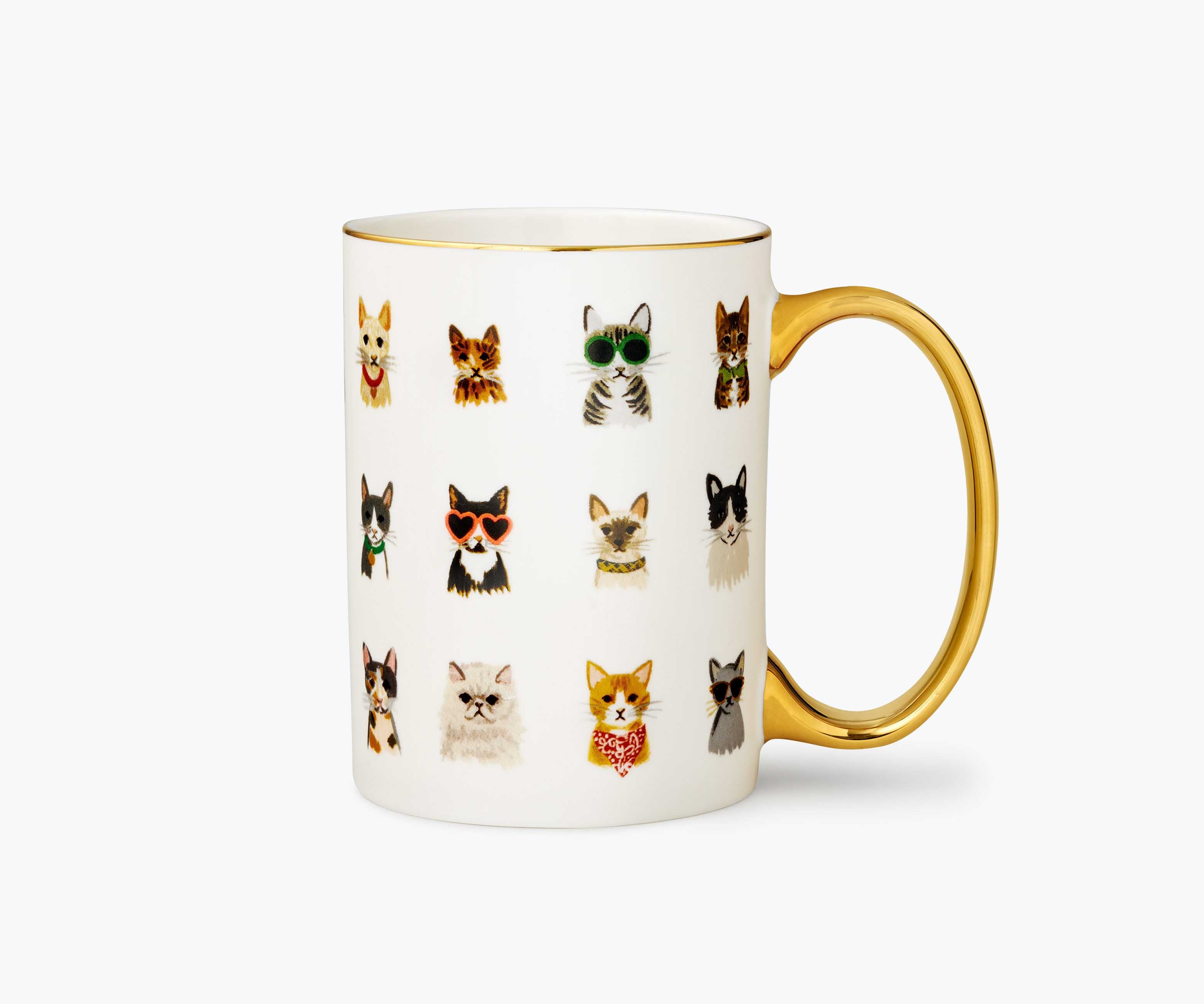 Porcelain Mug - Cool Cats