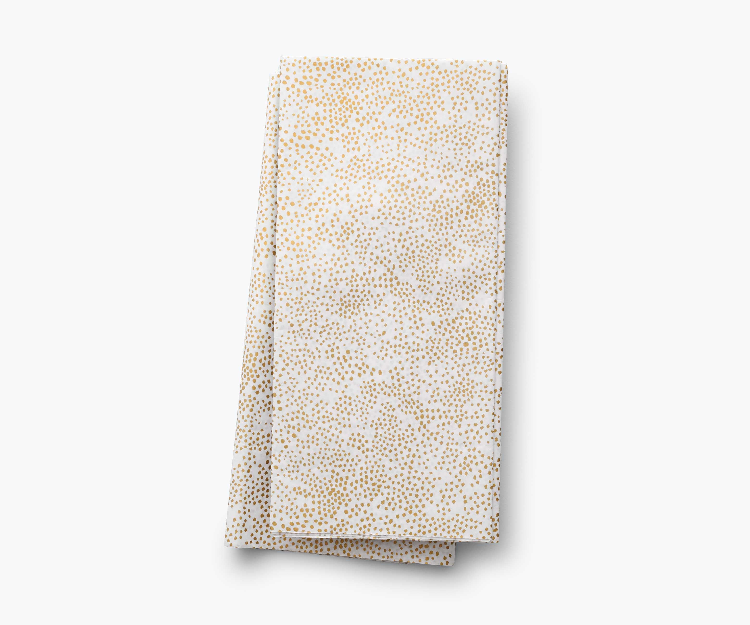 Tissue Paper Set - Champagne Dot