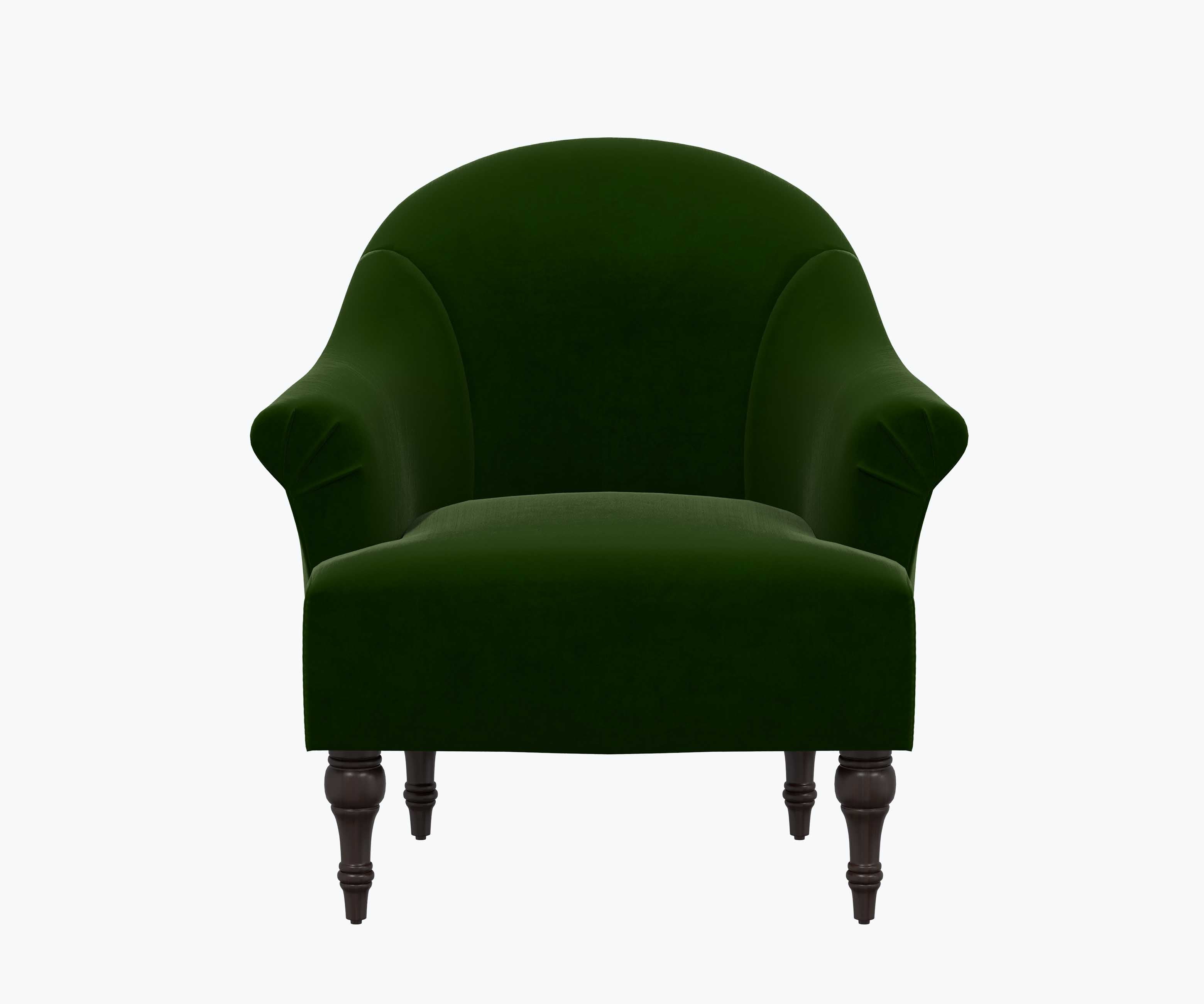 Gramercy Armchair - Emerald Velvet