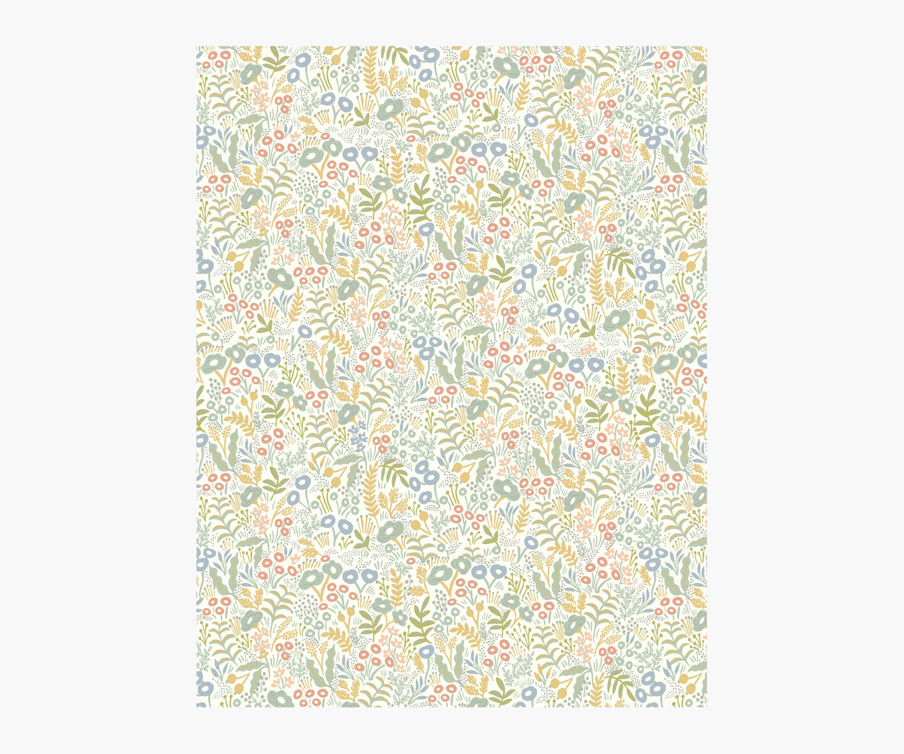 Tapestry Wallpaper Sample - Pastel Multi