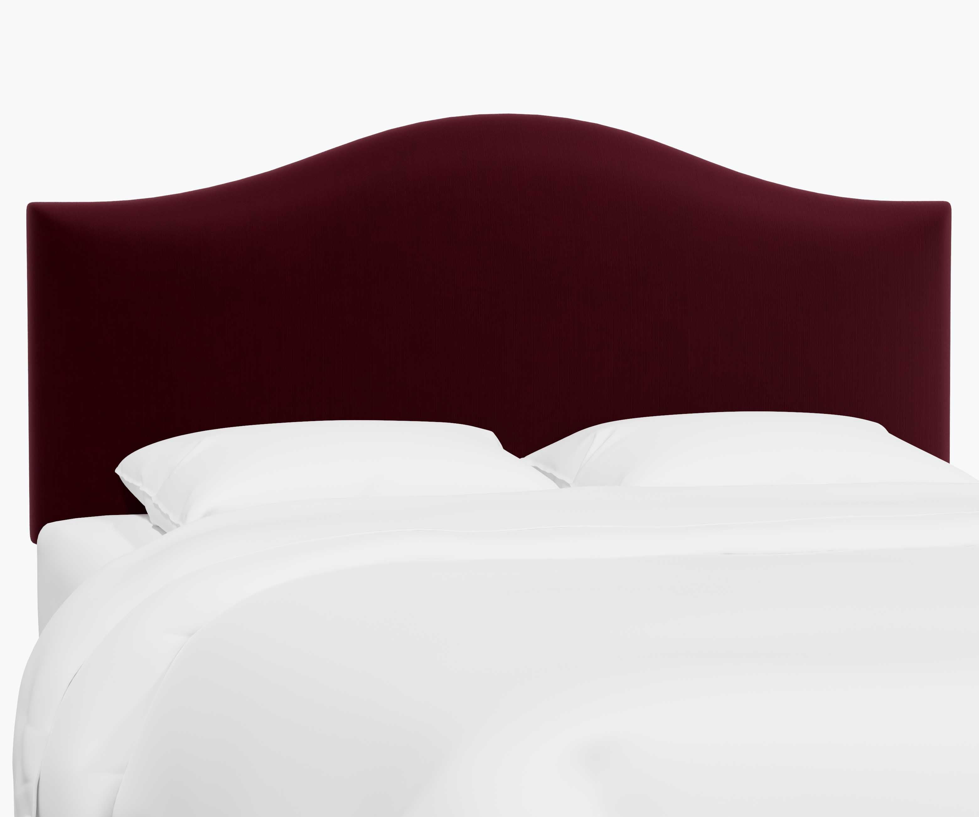 Mayfair Headboard - Plum Velvet