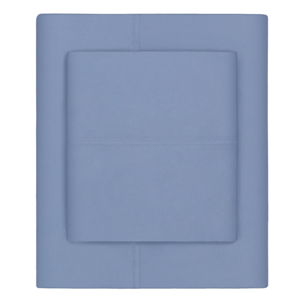 Coastal Blue 400 Thread Count Sheet Set 2 (Fitted & Pillow Cases)