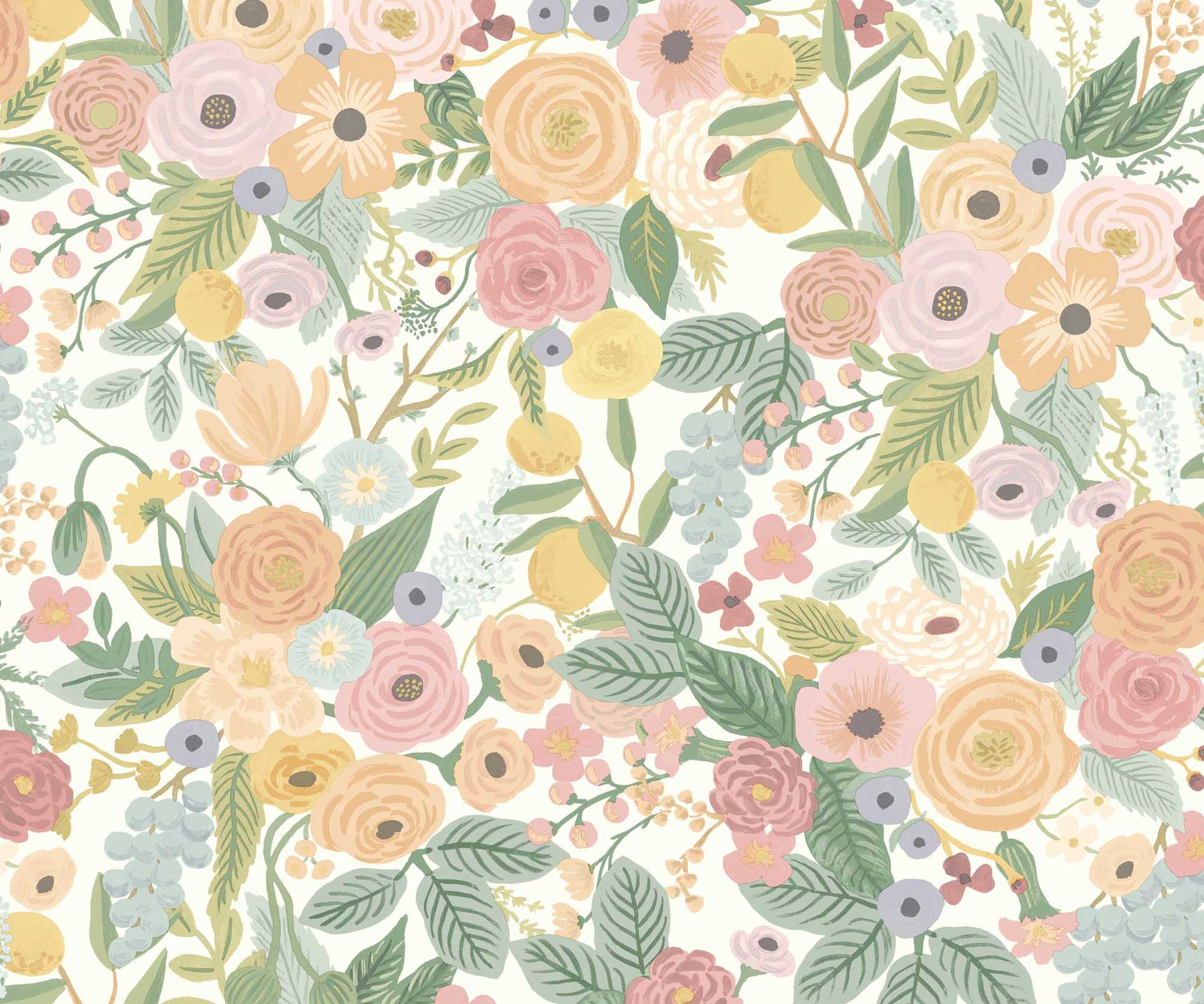 Garden Party Peel & Stick Wallpaper - Pastel Multi