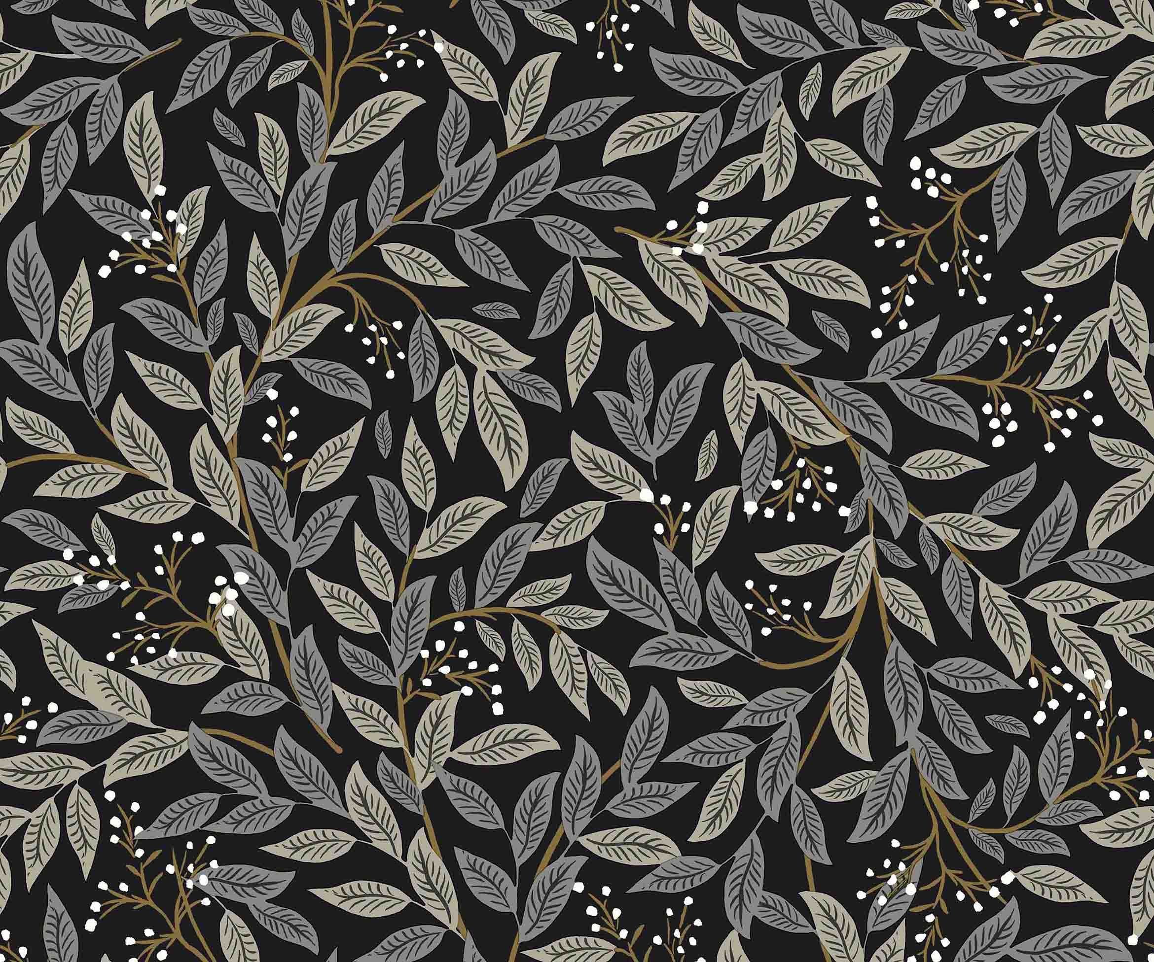 Willowberry Peel & Stick Wallpaper - Black