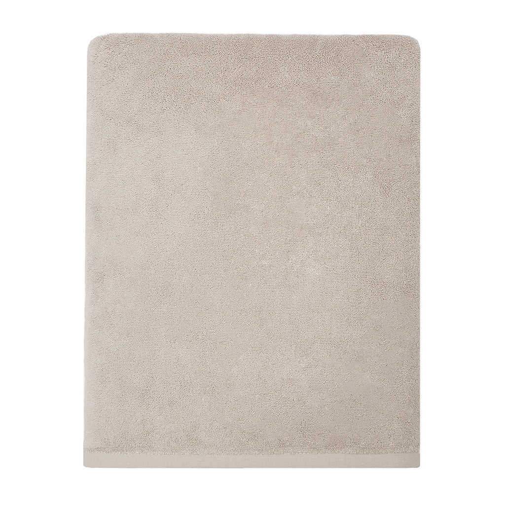 Plush Light Beige Bath Sheet