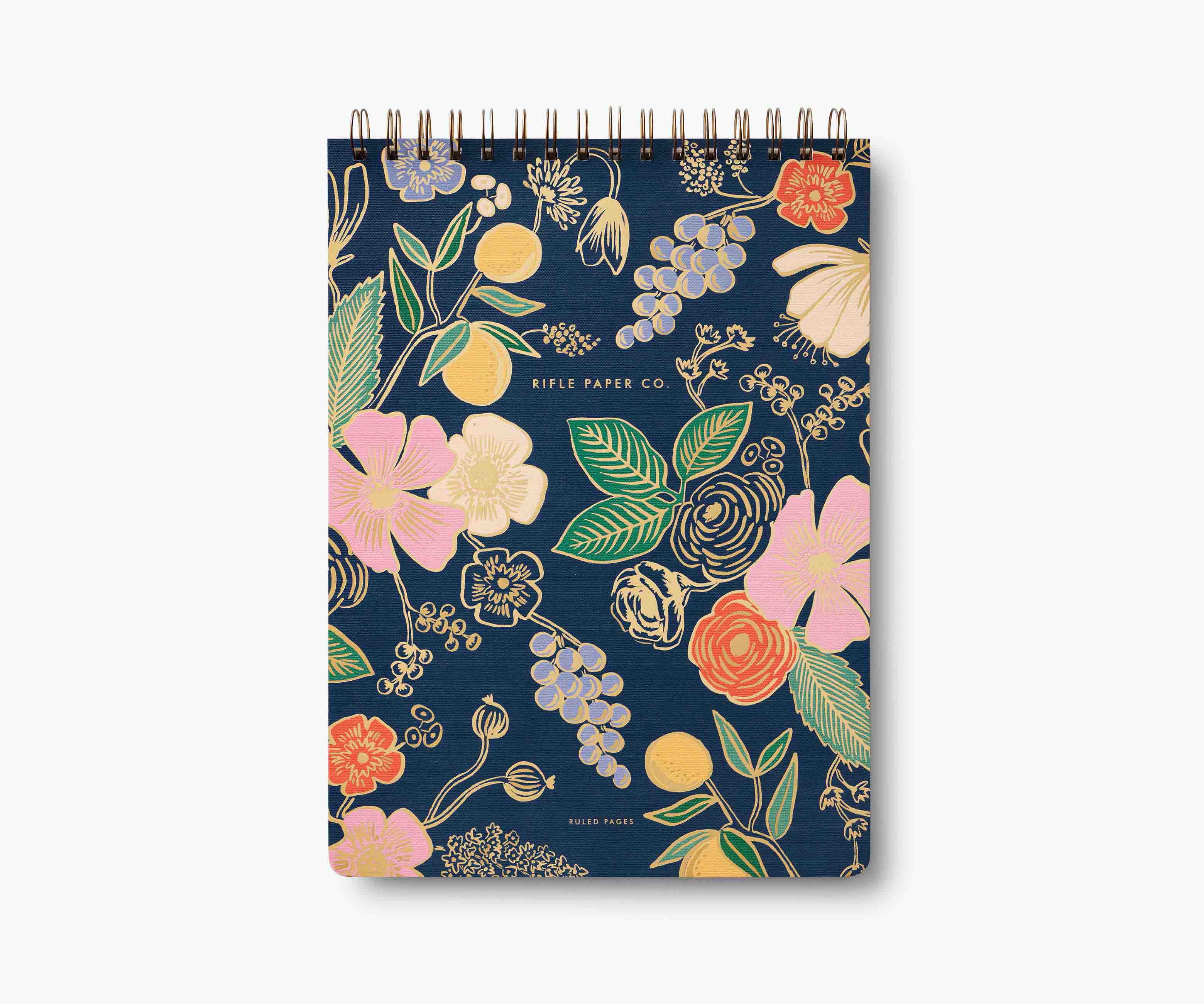 Large Top Spiral Notebook - Colette