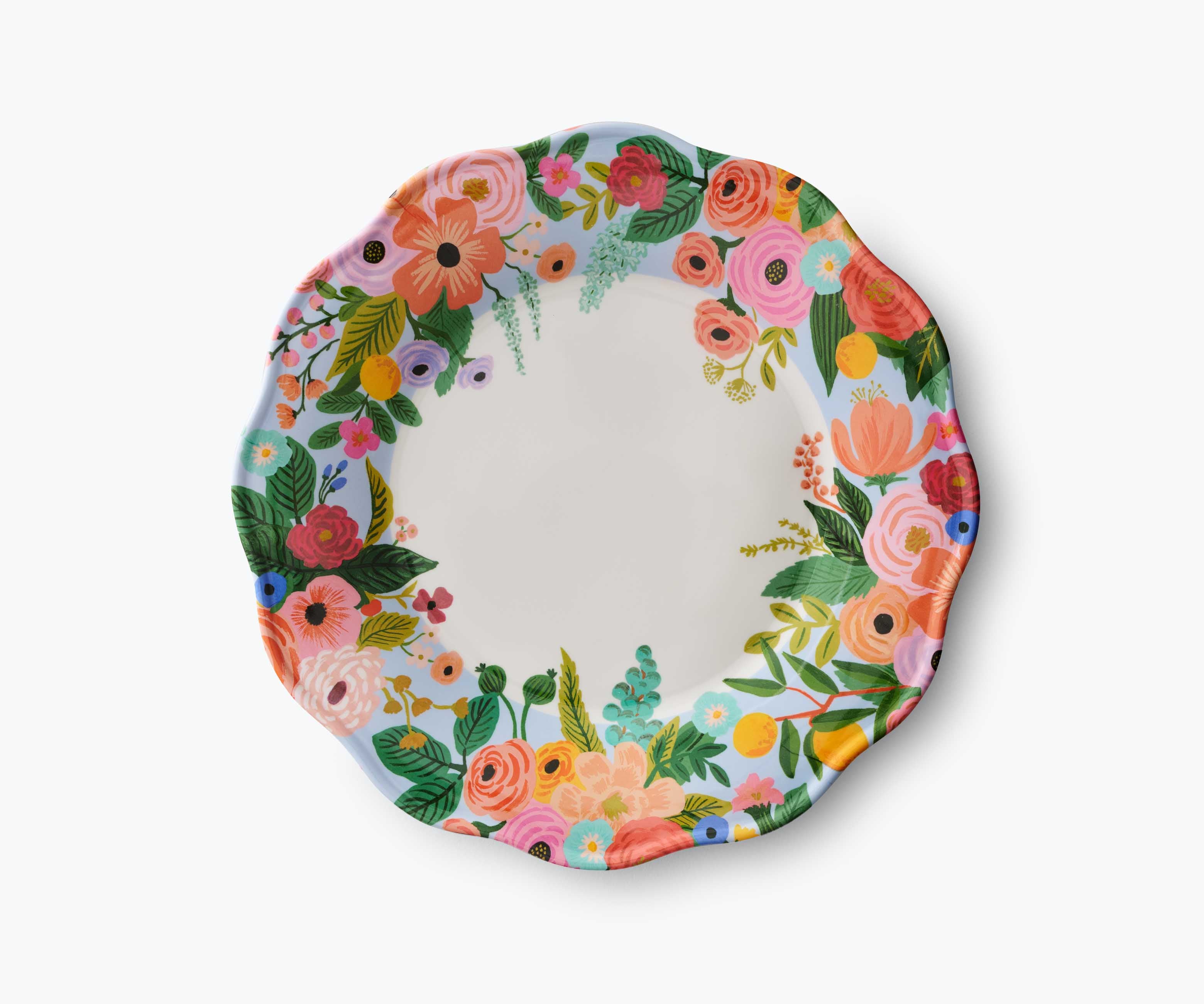 Melamine Assorted Dinner Plates - Garden Party