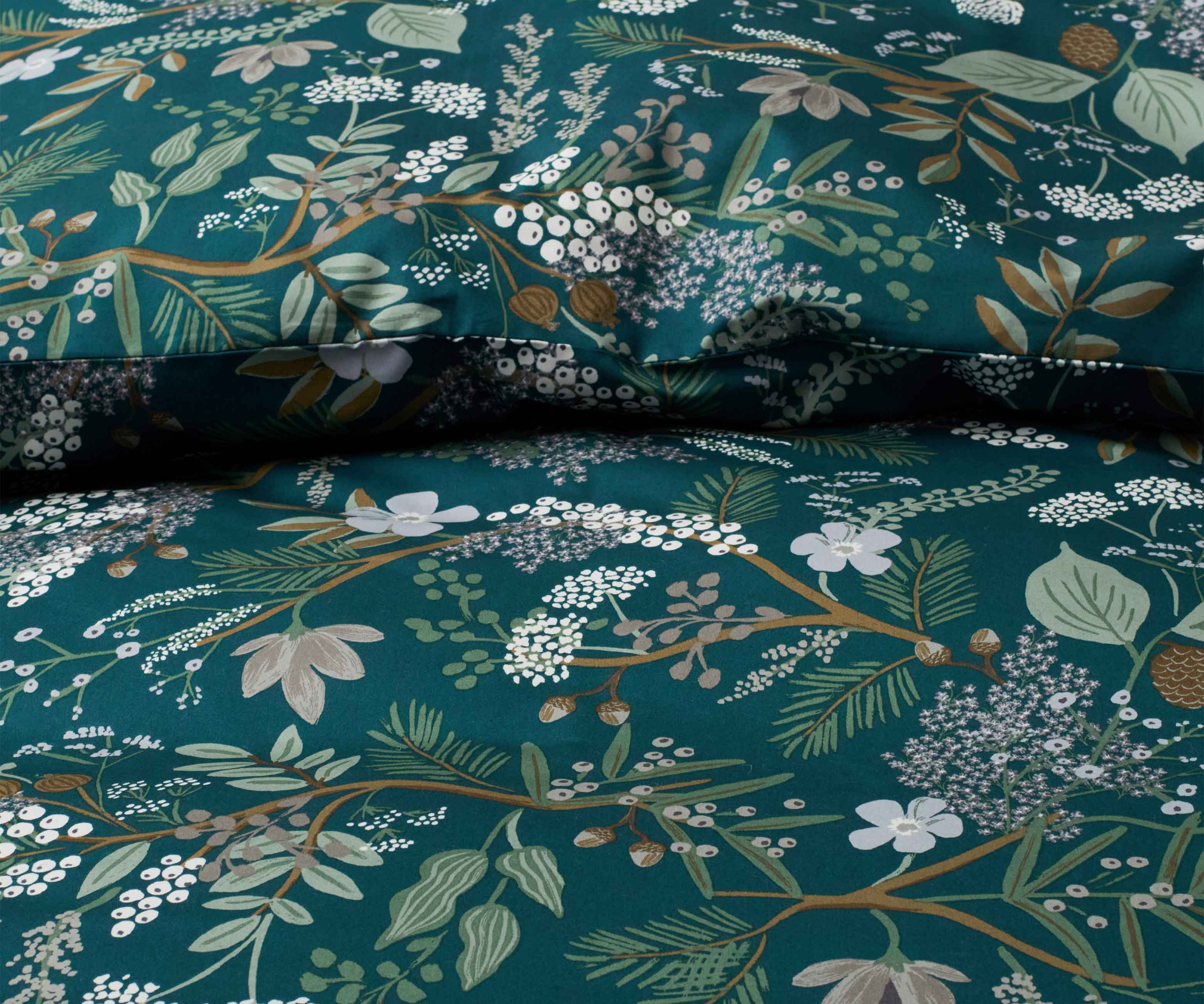 Sateen Comforter - Juniper Forest