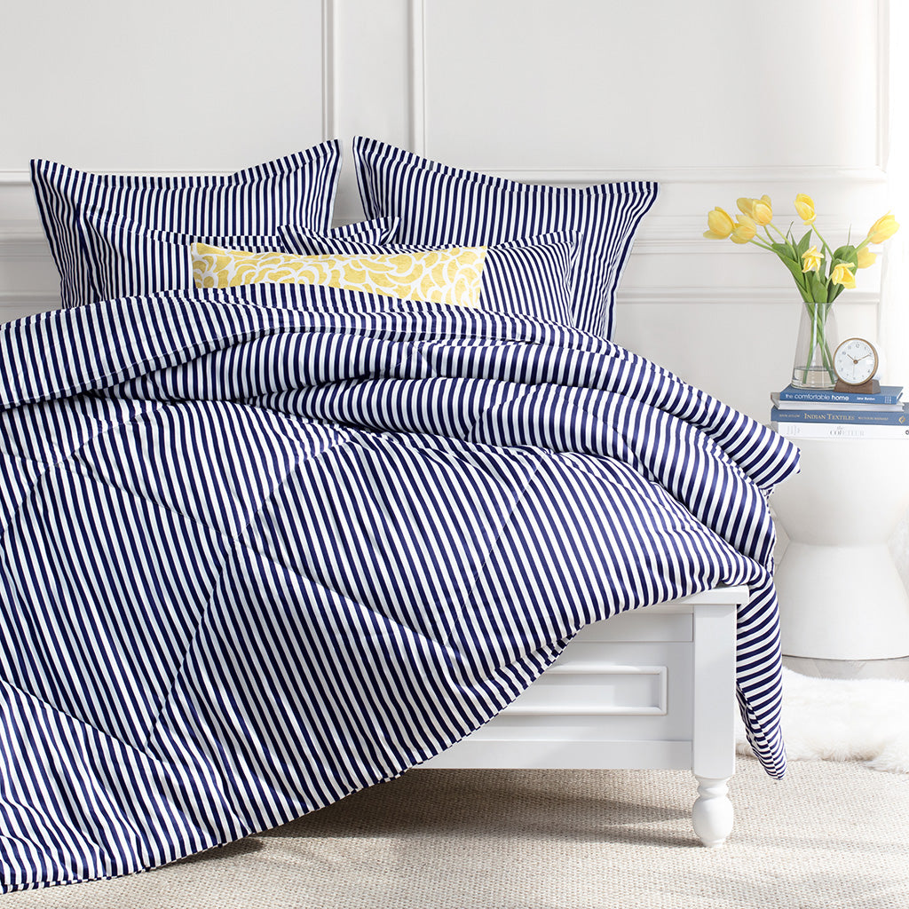 Larkin Navy Blue Comforter