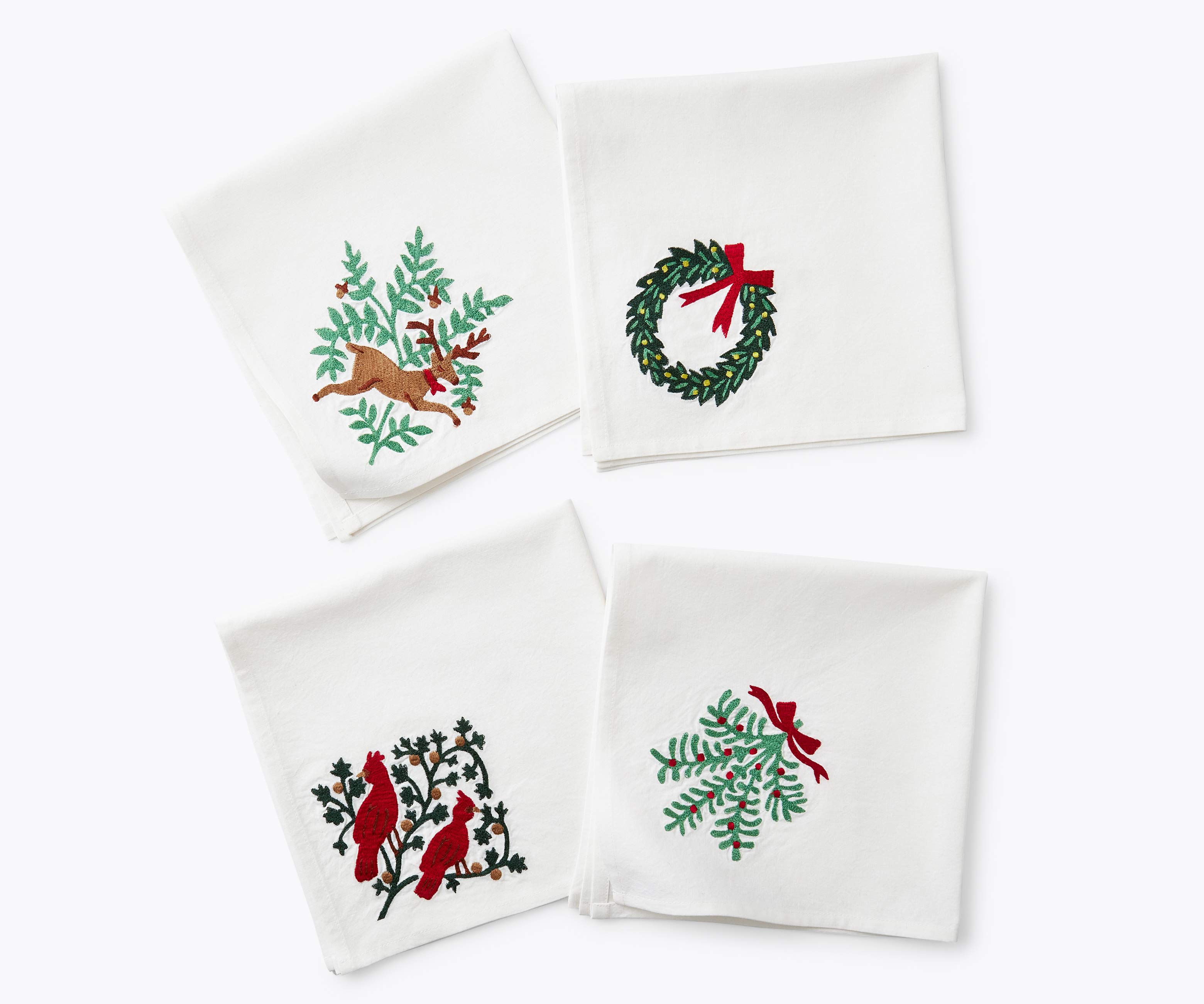 Cotton Napkins - Christmastide