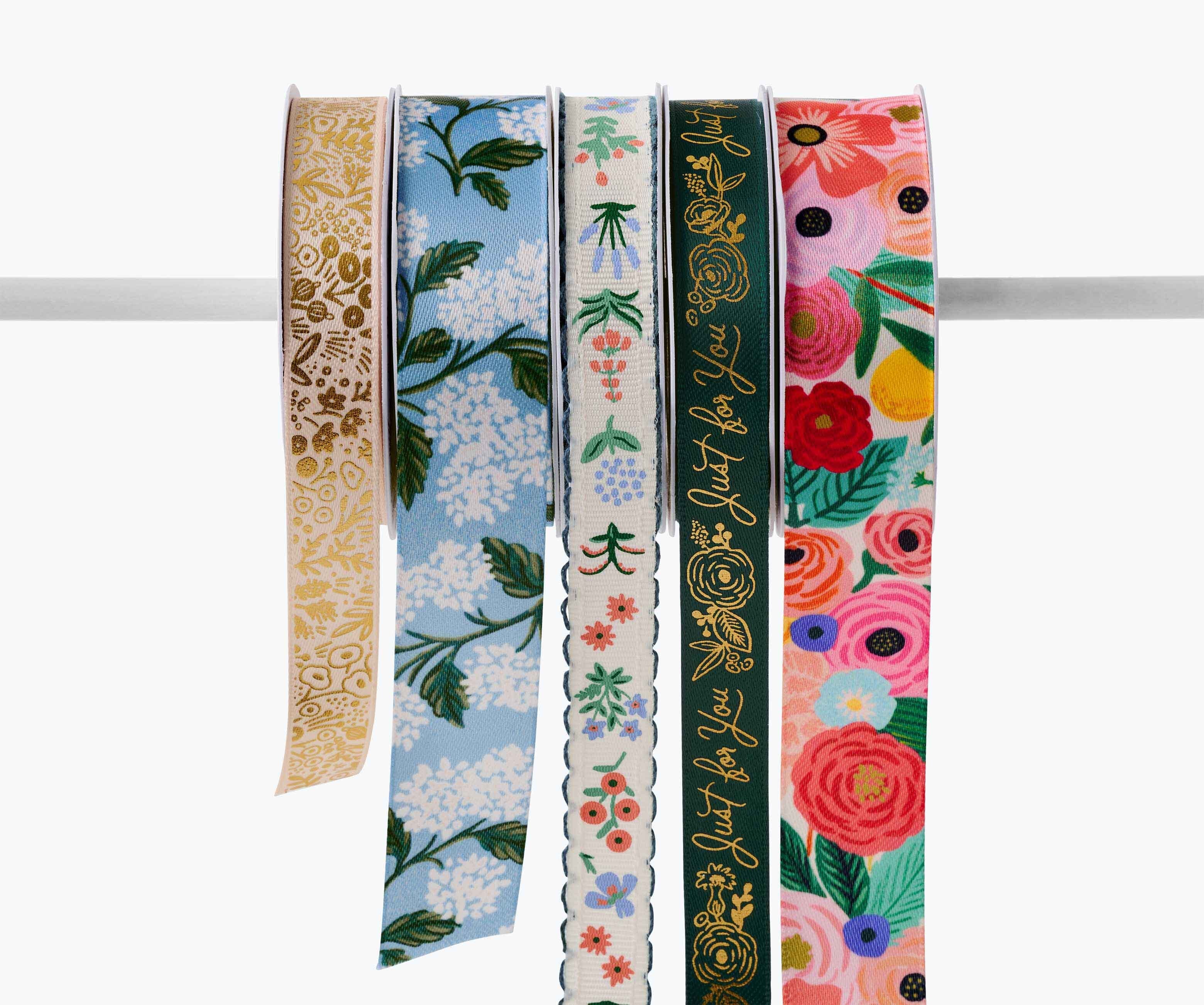 Ribbon Set of 5 - Garden Party