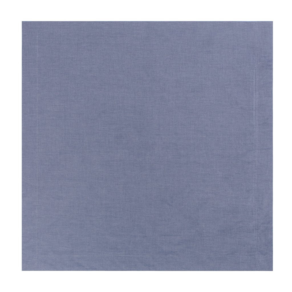 Rae Blue Chambray Euro Sham