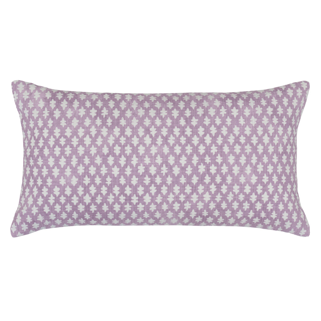 The Purple Sprig Throw Pillow