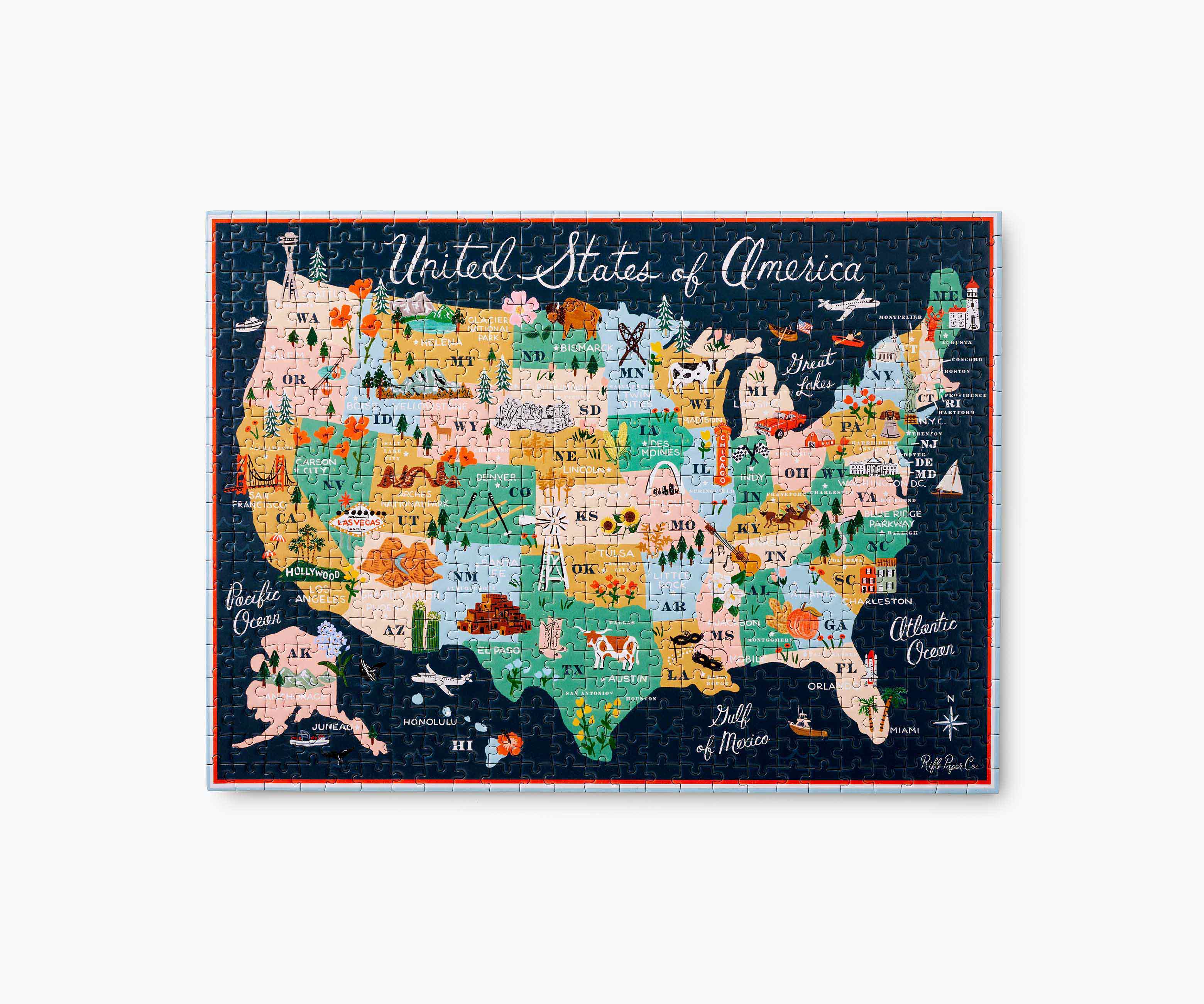 Jigsaw Puzzle - American Road Trip