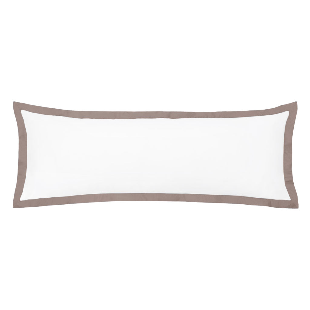 The Linden Hazelnut Extra Long Lumbar Throw Pillow