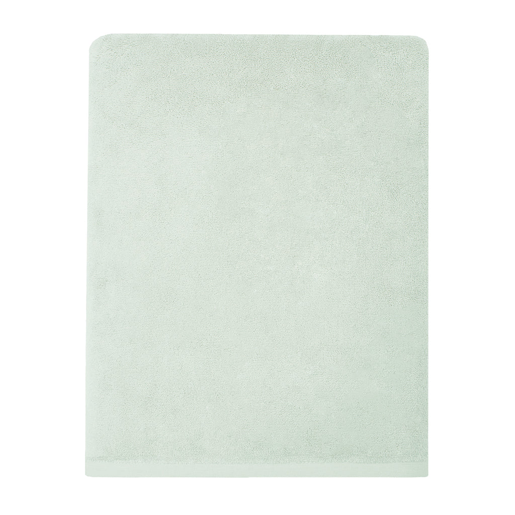 Plush Mint Green Bath Sheet