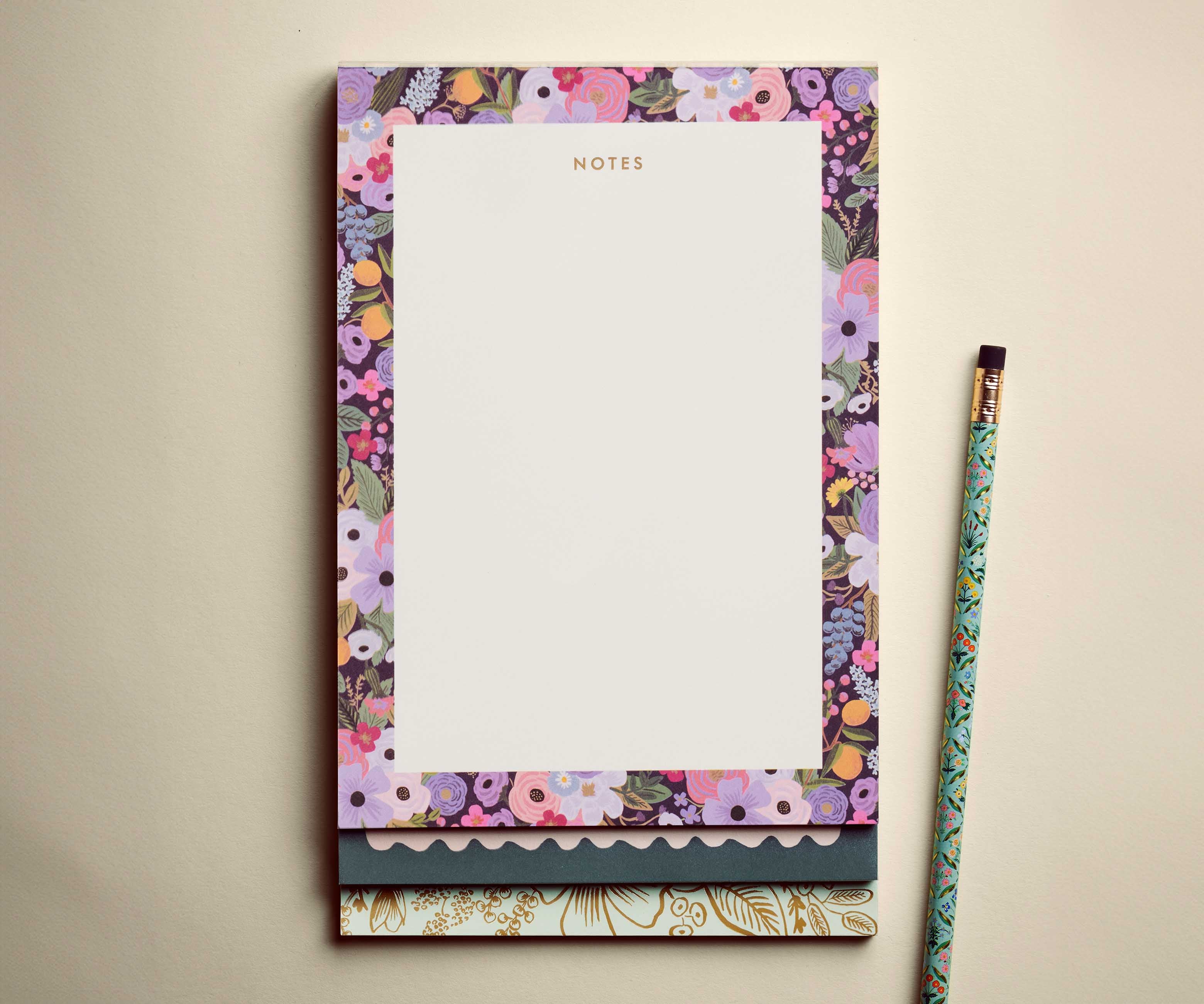 Garden Party Tiered Notepad