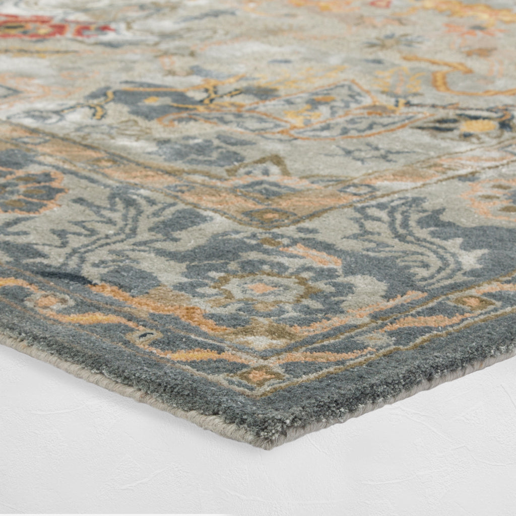 The Tuscany Medallion Tufted Wool Rug